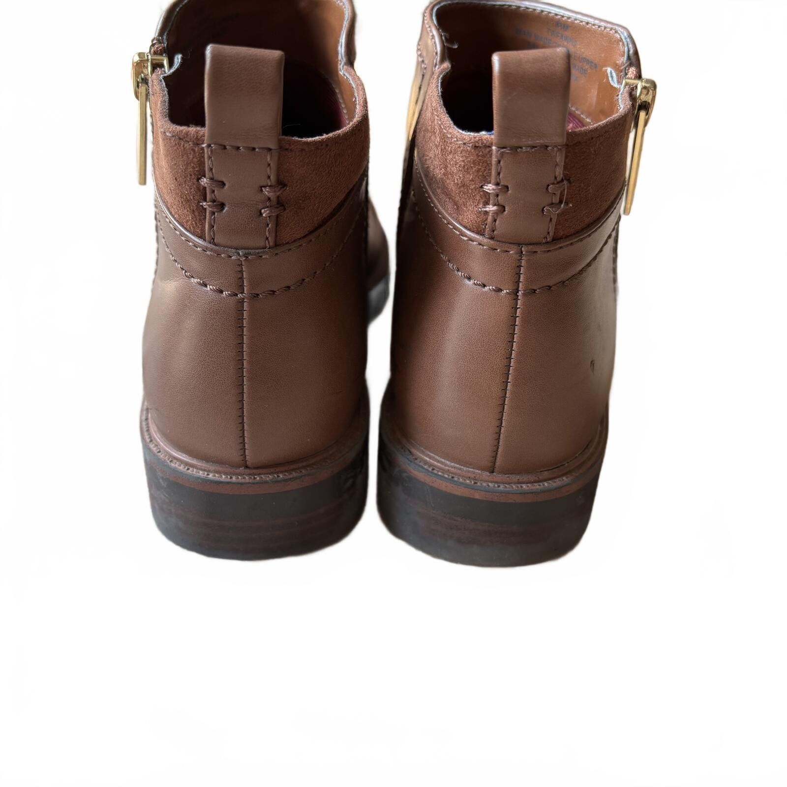 Tommy Hilfiger Tommy Hilfiger Fawn 2 Brown Ankle Booties - Women's Size 6.5 Size US 6.5 / IT 36.5 - 3 Thumbnail