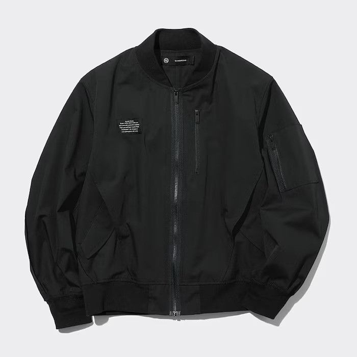 Japanese Brand × Jun Takahashi × Undercover Undercover × GU Kosmik Noise Blouson Type Jacket Black Size US M / EU 48-50 / 2 - 3 Thumbnail
