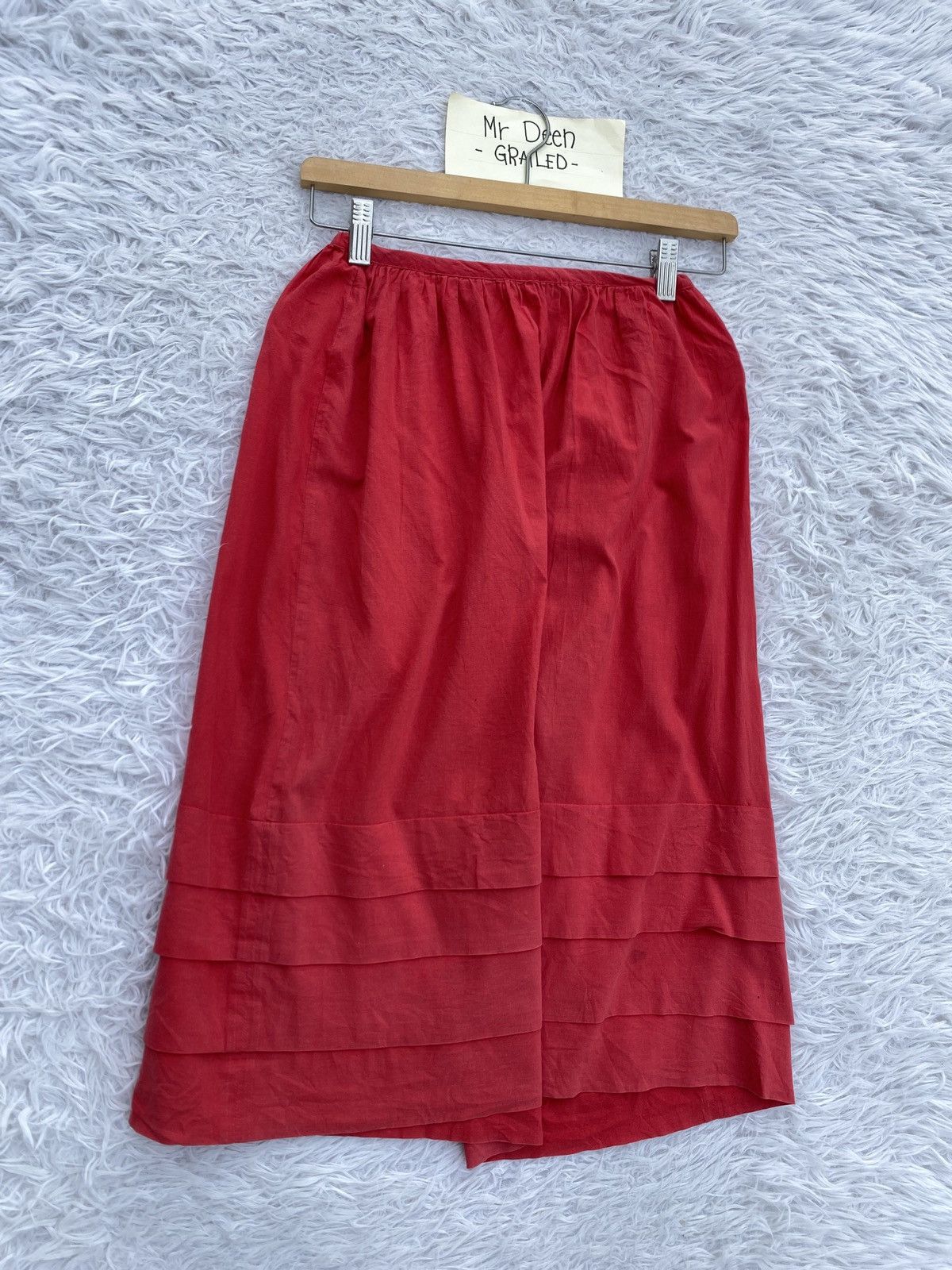 Comme des Garcons Rare Vintage tricot Comme Des Garcons AD 1999 Skirt Size 24" / US 00 / IT 34 - 2 Thumbnail