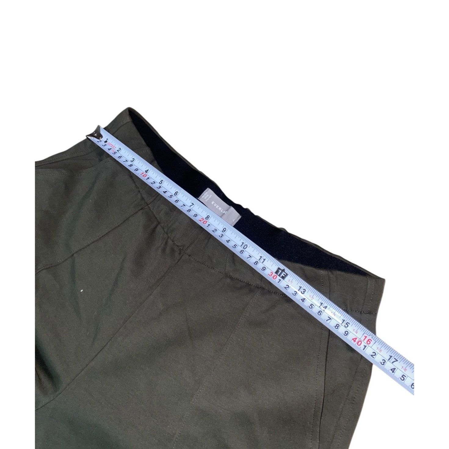 Everlane EVERLANE women pant size L olive green new Size 32" / US 10 / IT 46 - 4 Thumbnail
