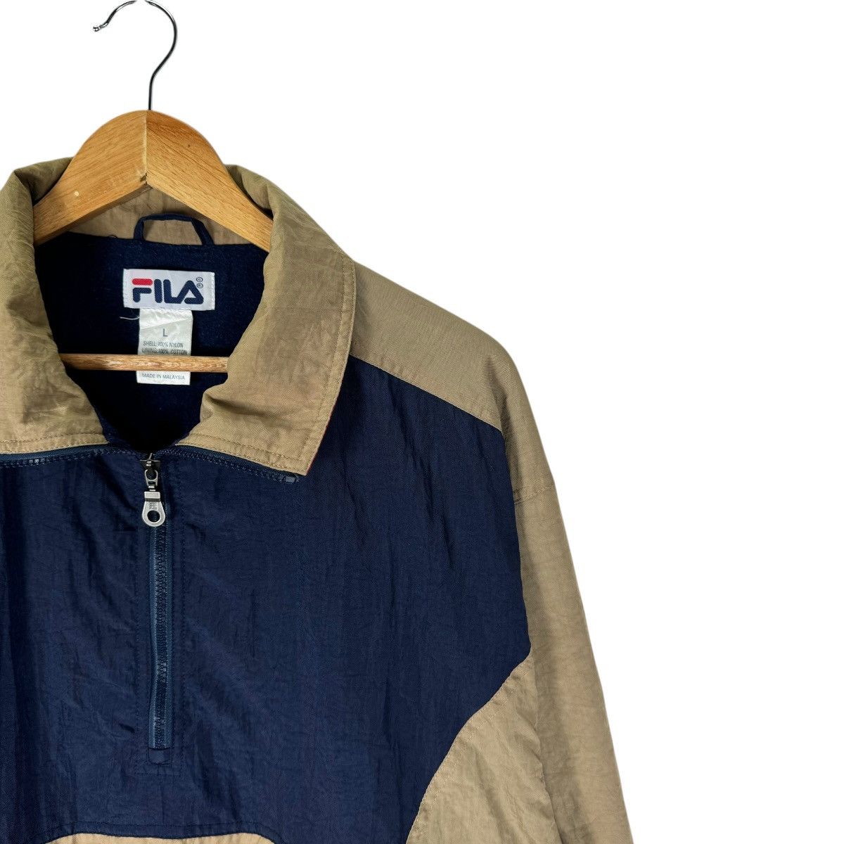 Fila × Vintage ☀️FILA HOODIE ANORAK WINDBREAKER JACKET Size US L / EU 52-54 / 3 - 4 Thumbnail
