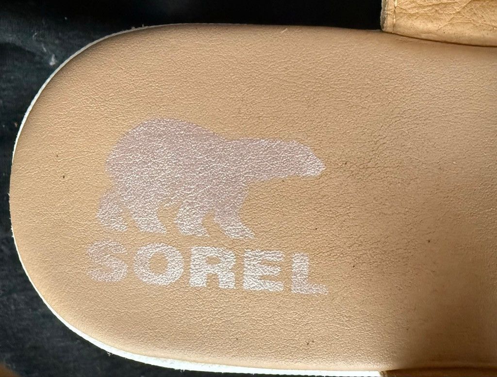 SOREL Sorel Cameron sandal platform slingback leather beige 11 Size US 11 / IT 41 - 8 Thumbnail
