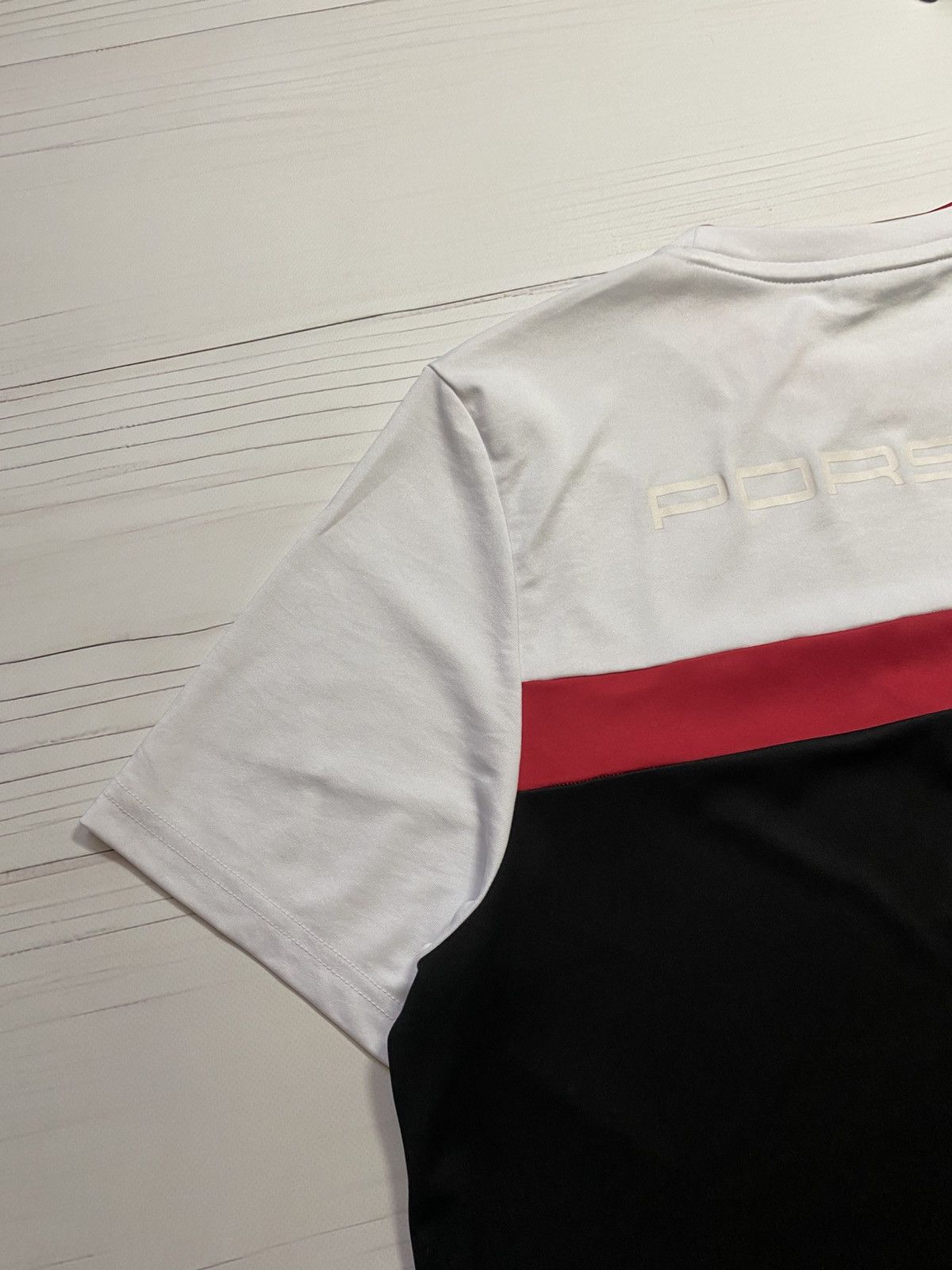 Porsche Design Porsche Motorsport Racing Big Logo y2k t shirt Size US XL / EU 56 / 4 - 13 Thumbnail