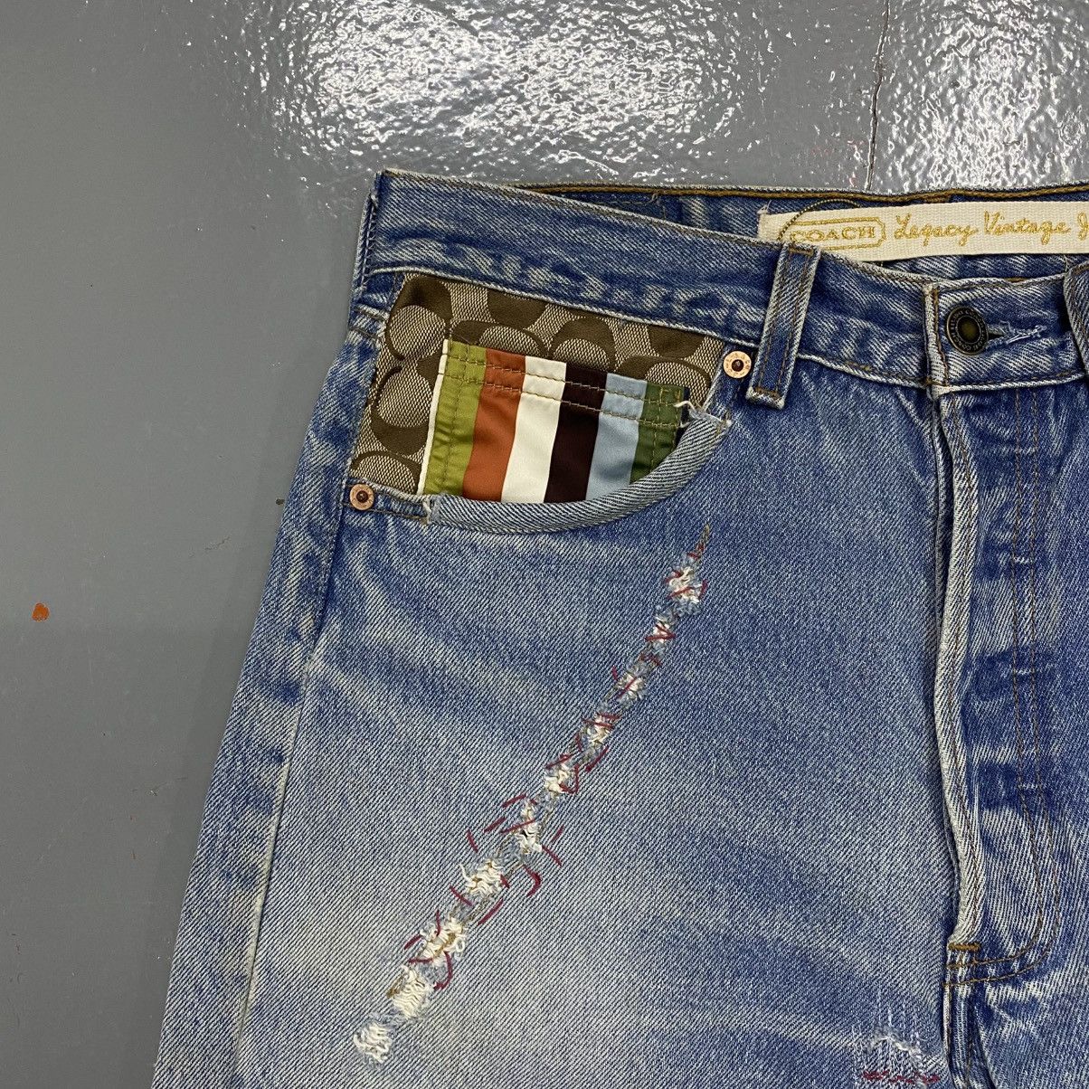 Coach Archive Coach Legacy Vintage Jeans Patchwork Sample Rare Size US 31 - 4 Thumbnail