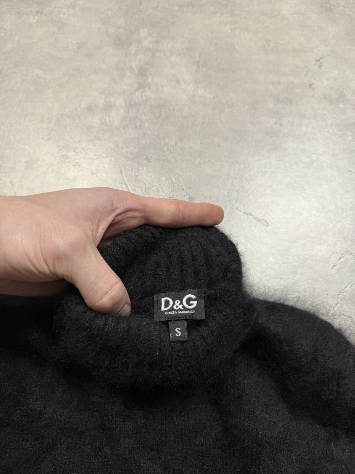 Dolce & Gabbana Dolce Gabbana Vintage Angora Wool Luxury Sweater Size S / US 4 / IT 40 - 5 Thumbnail
