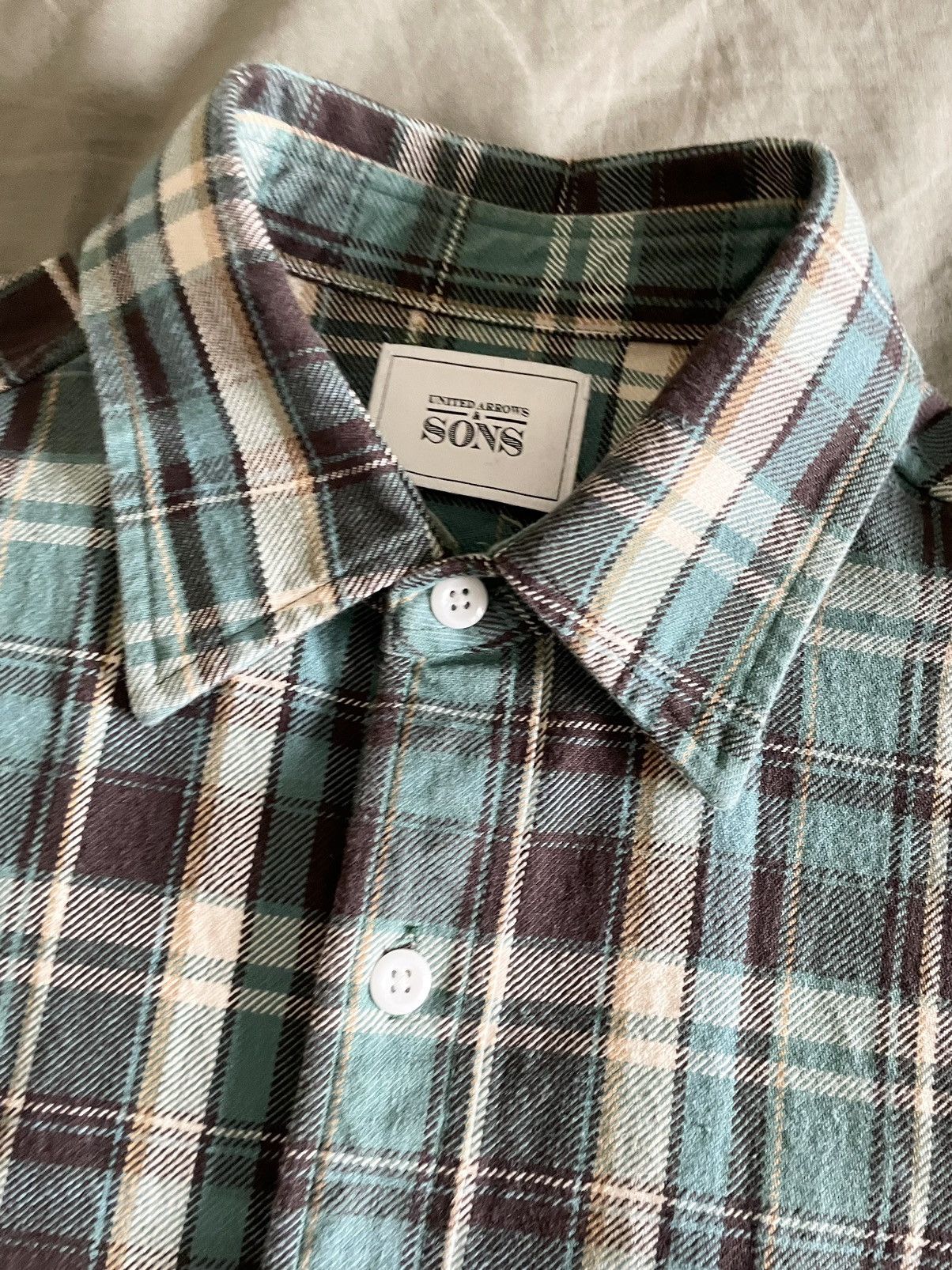 United Arrows Men’s 🇯🇵 United Arrows & Sons Faded American Shirt Sz M Size US M / EU 48-50 / 2 - 5 Thumbnail