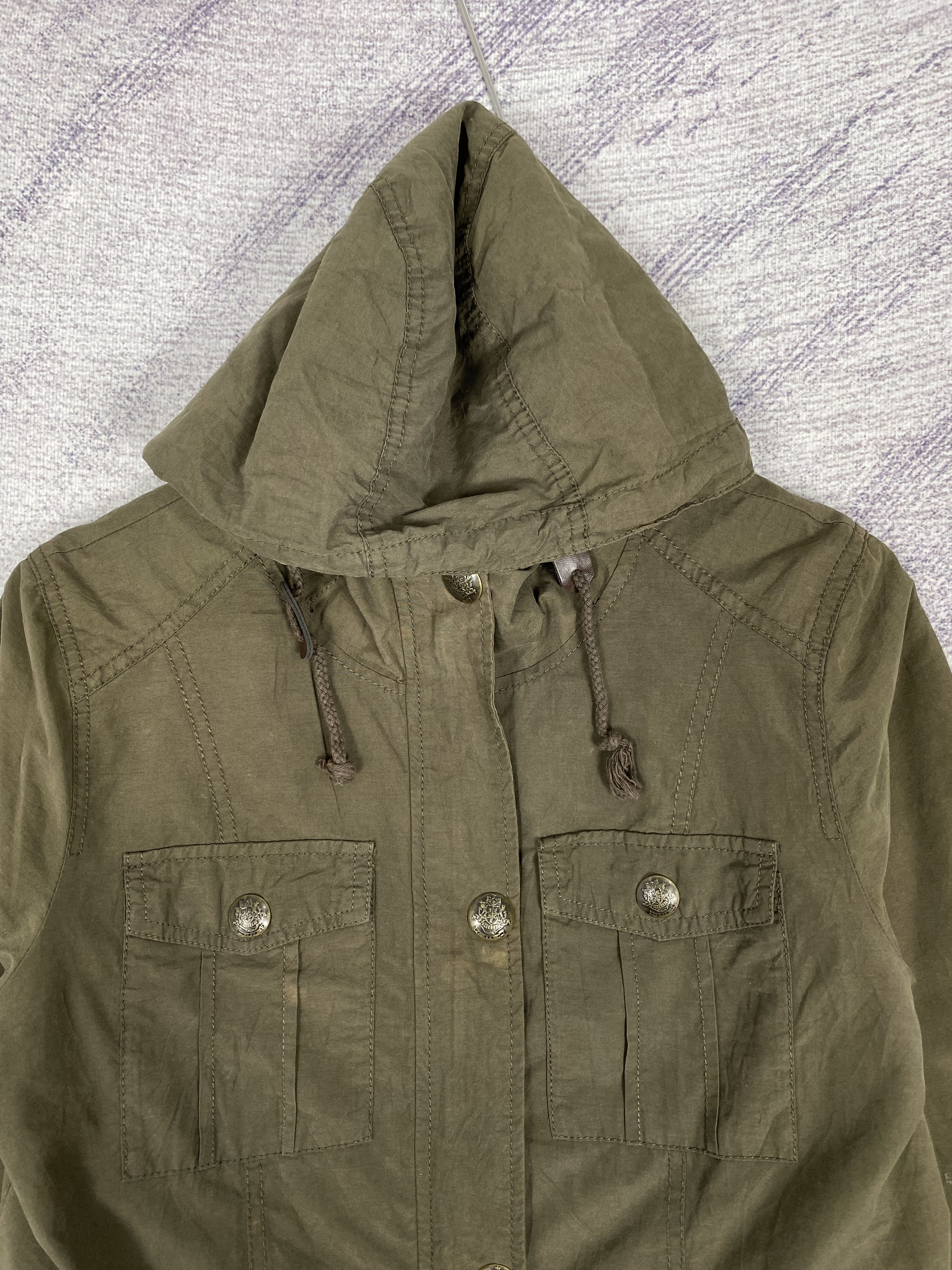 Japanese Brand Vintage Jessy Logan Multi Pocket Parkas Canvas Jacket Size US L / EU 52-54 / 3 - 2 Thumbnail