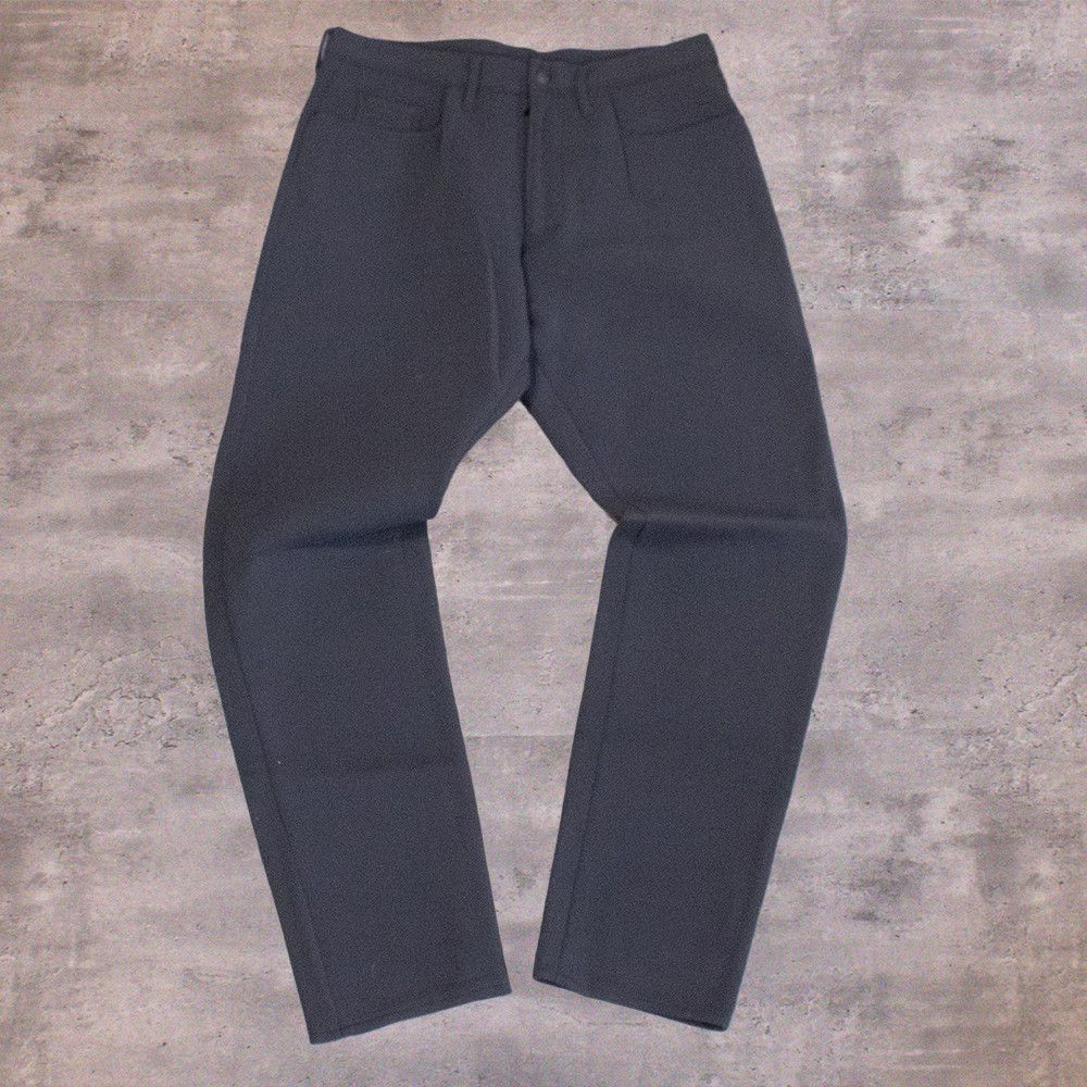 Designer × Fumito Ganryu × Japanese Brand Fumito Ganryu Neoprene Water-Resistant Black Pants Size US 36 / EU 52 - 2 Thumbnail