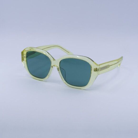 Givenchy 🕶️ New Givenchy GV40075F 39N Yellow/Green Sunglasses Size ONE SIZE - 3 Thumbnail