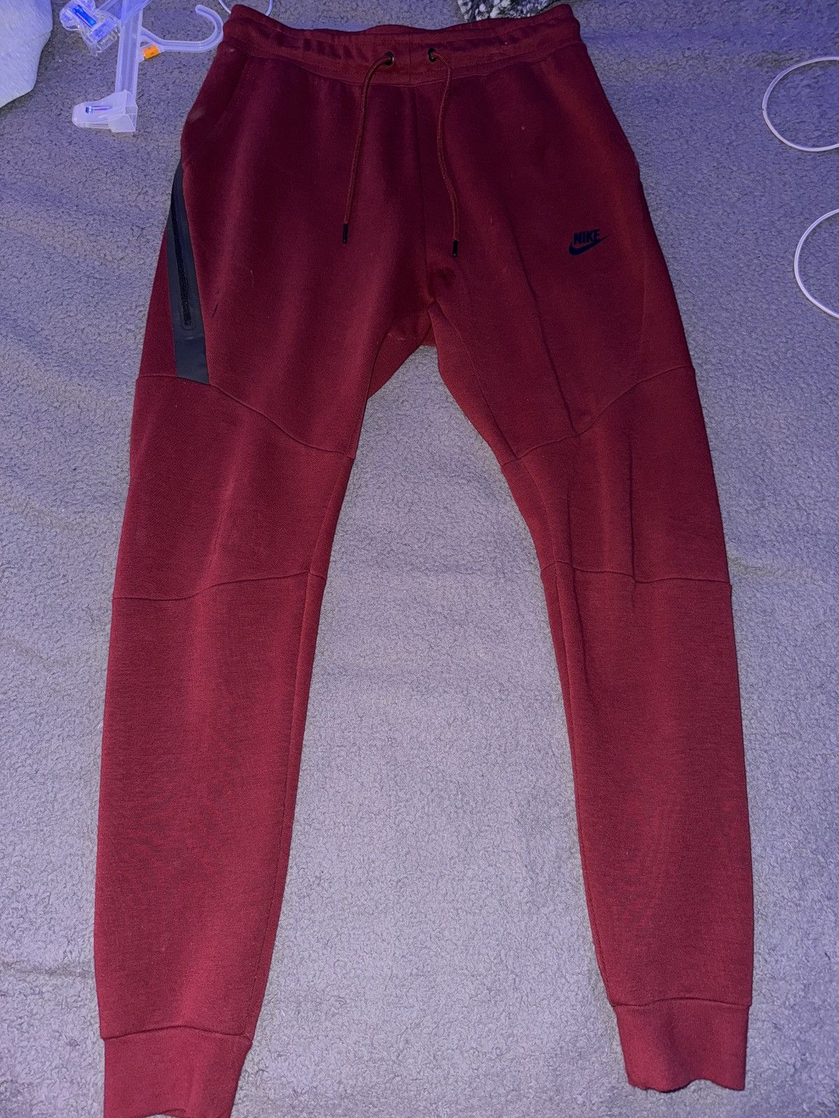 Nike grey nike tech joggers Size US 31 - 3 Thumbnail