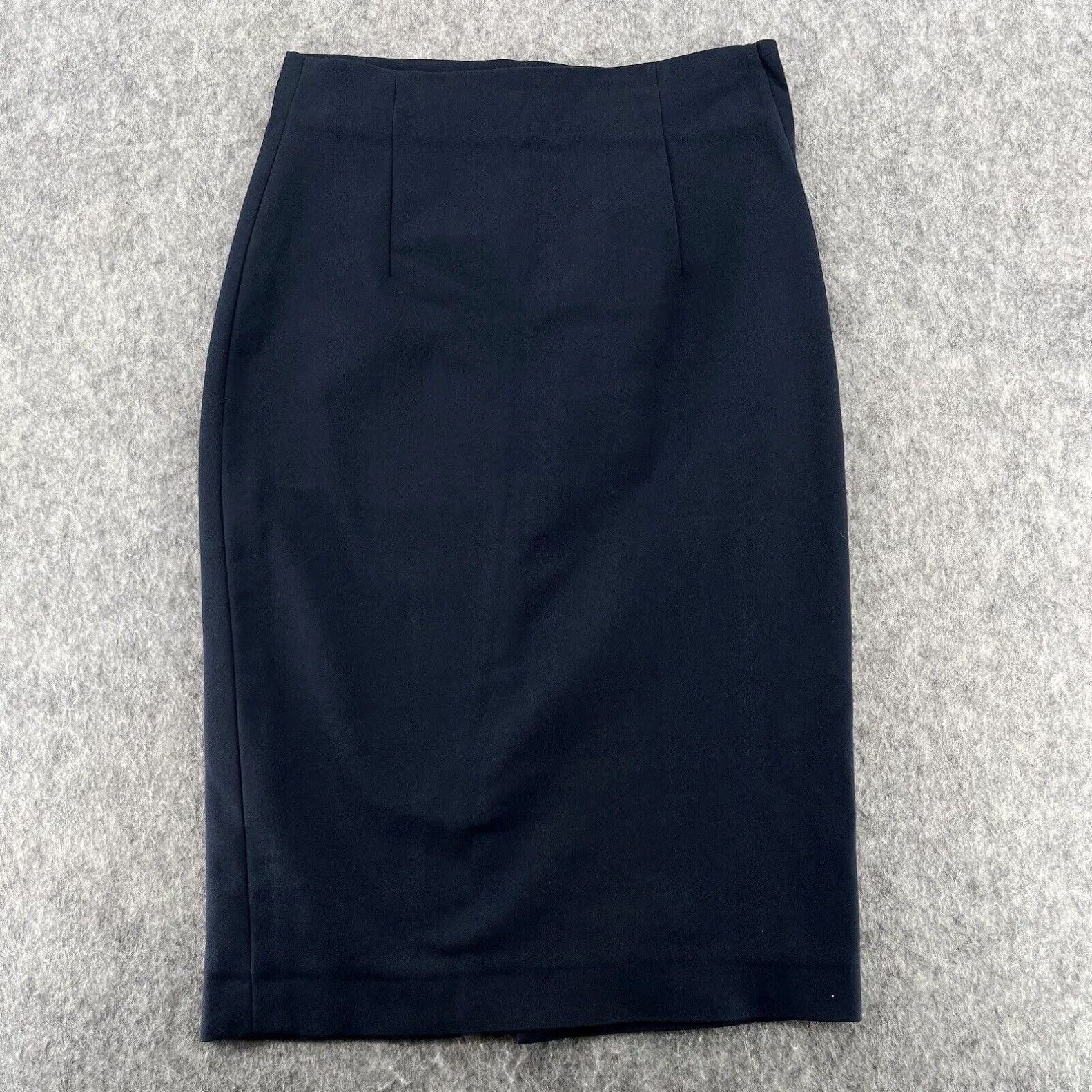 Pencil skirt zara navy best sale