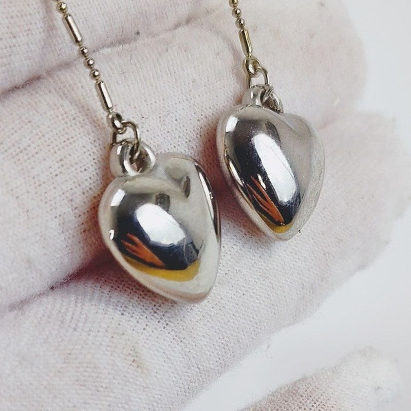 Disney That's So Raven SilverToned Heart Drop Earrings NWT RARE H2F Size ONE SIZE - 7 Thumbnail