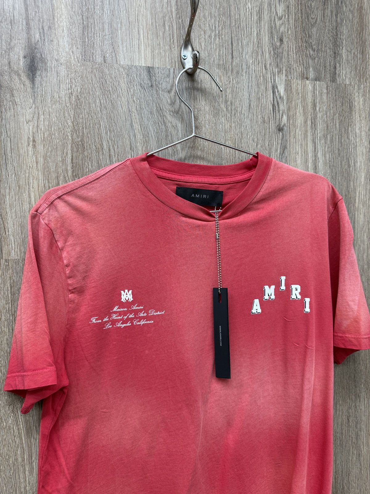Amiri Amiri Collegiate Short Sleeve Size US S / EU 44-46 / 1 - 2 Thumbnail
