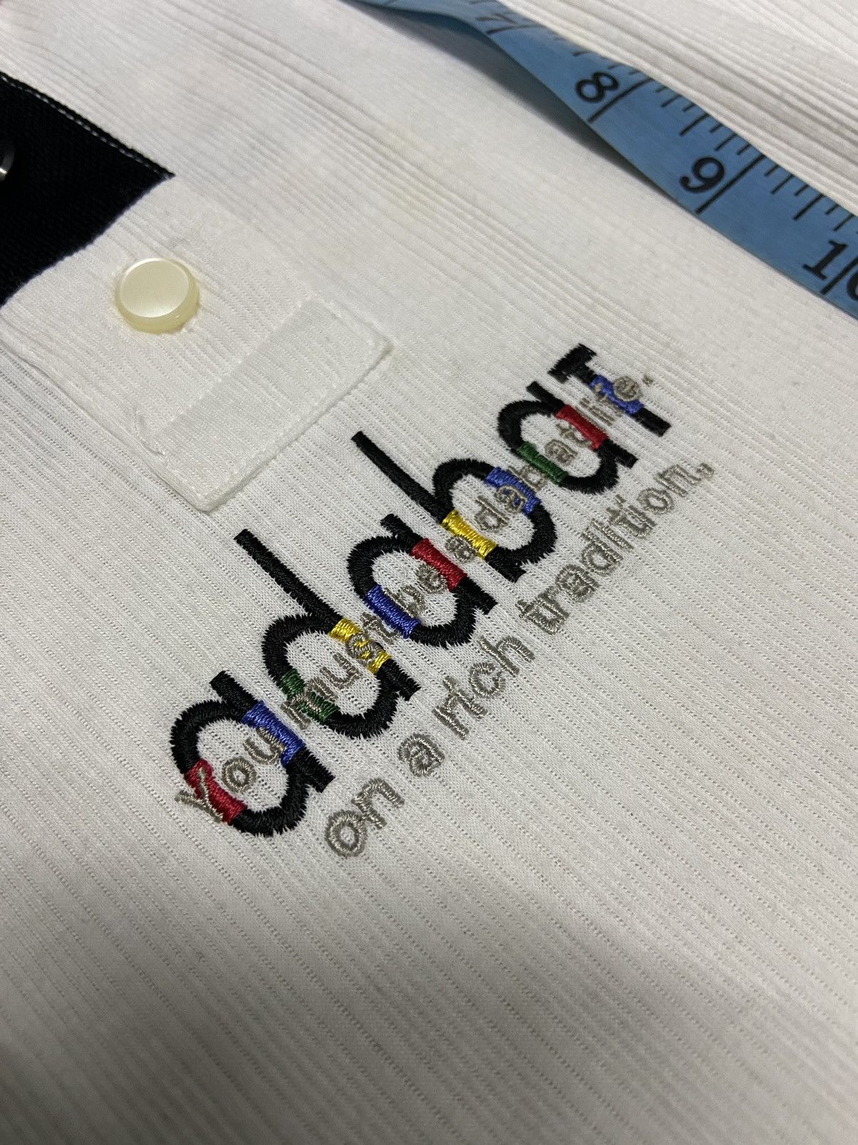 Vintage VINTAGE ADABAT STYLE POLO THREE BUTTONS SHIRT Size US L / EU 52-54 / 3 - 11 Thumbnail