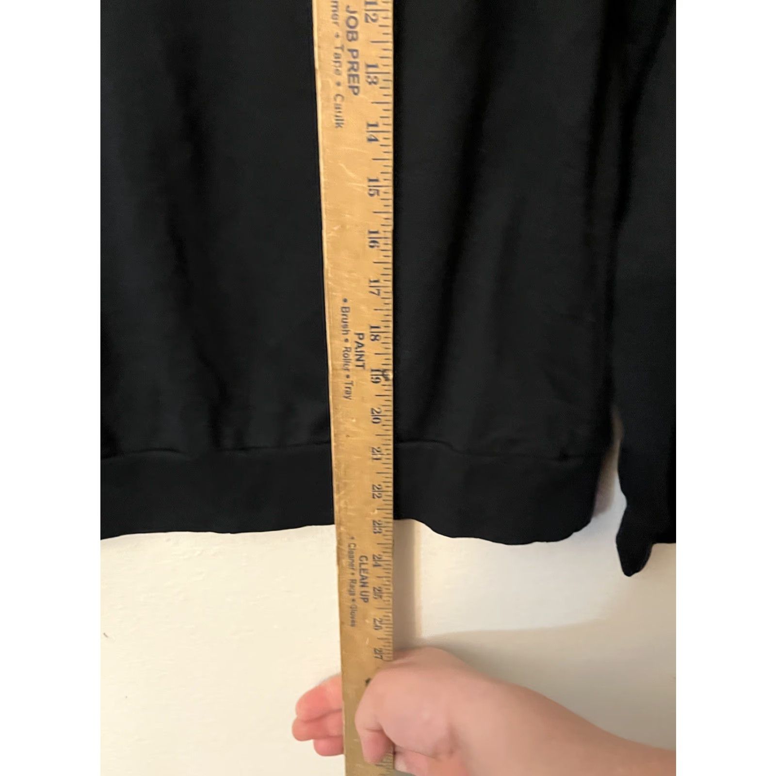 Gloria Vanderbilt Gloria Vanderbilt Womens Lace Pullover Sweatshirt M Black Long Sleeve Pullover Casual Activewear 90s Womens Size M / US 6-8 / IT 42-44 - 5 Thumbnail