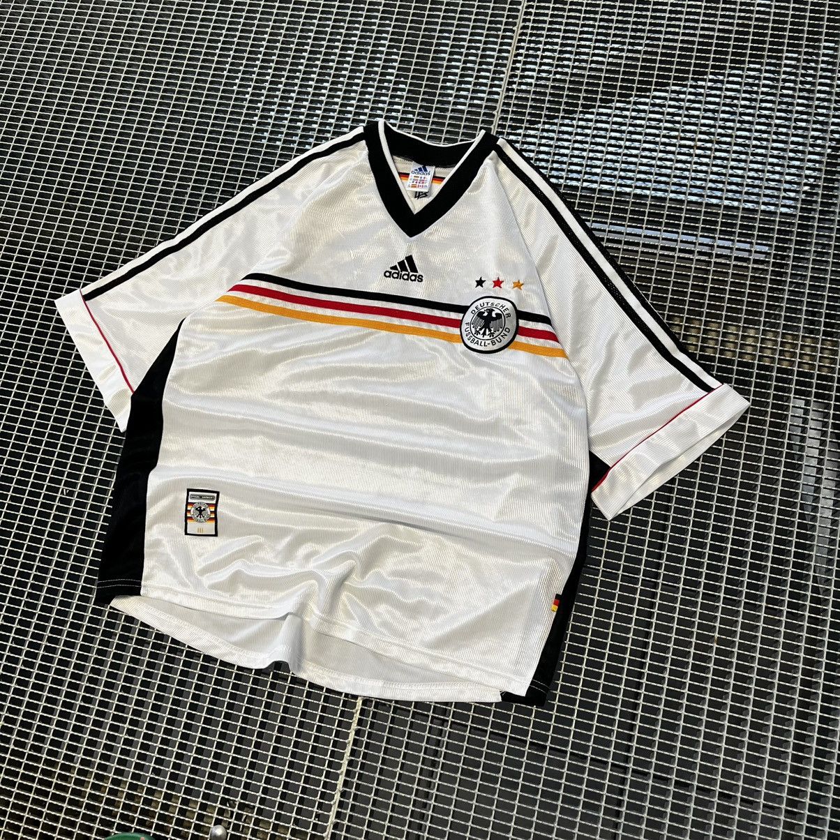 Adidas 1998 Adidas Germany Vintage Soccer Jersey Football Blokecore Size US XL / EU 56 / 4 - 2 Thumbnail
