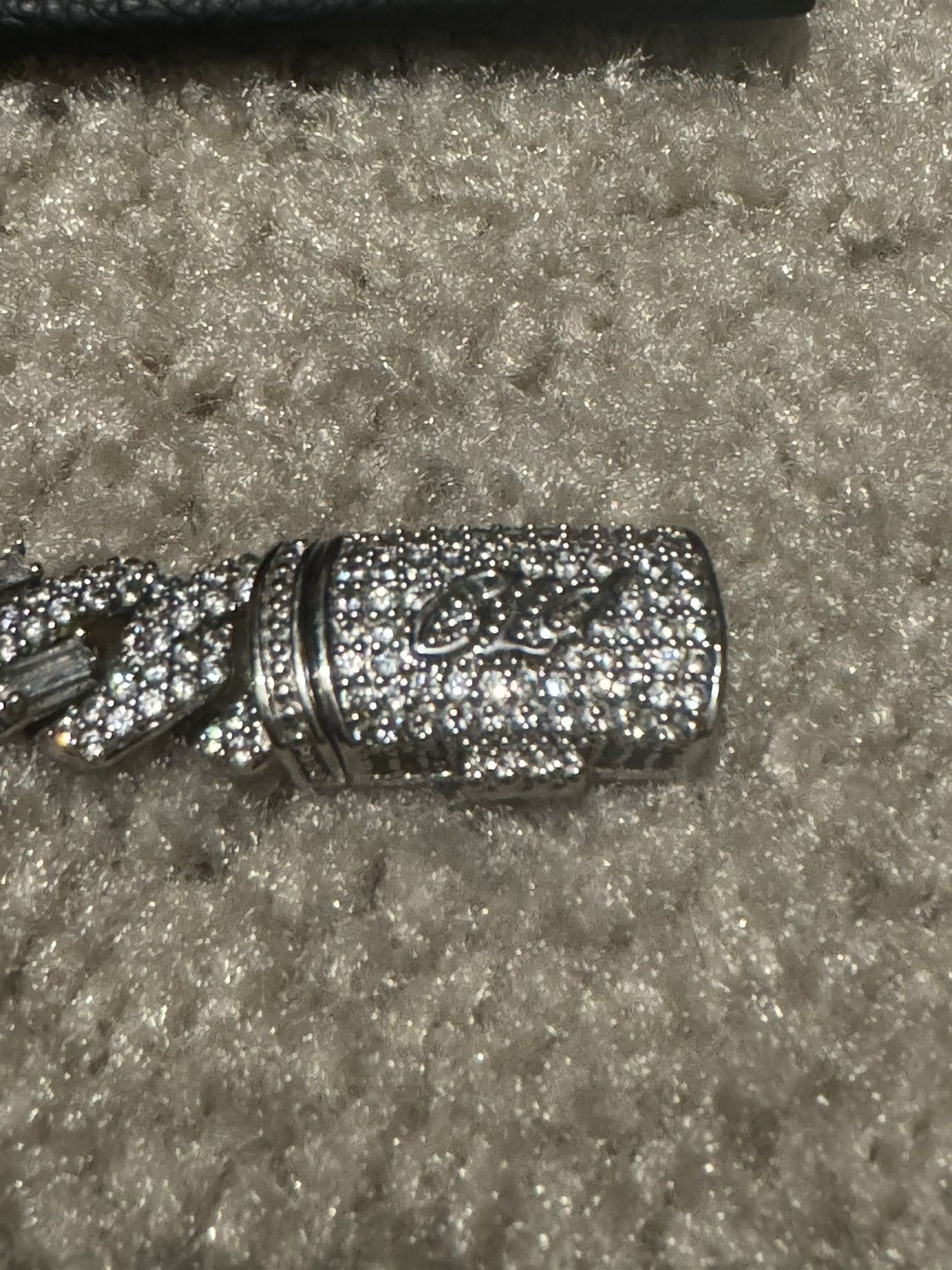 Other GLD Diamond Cuban Necklace - White Gold 20” Size ONE SIZE - 2 Thumbnail