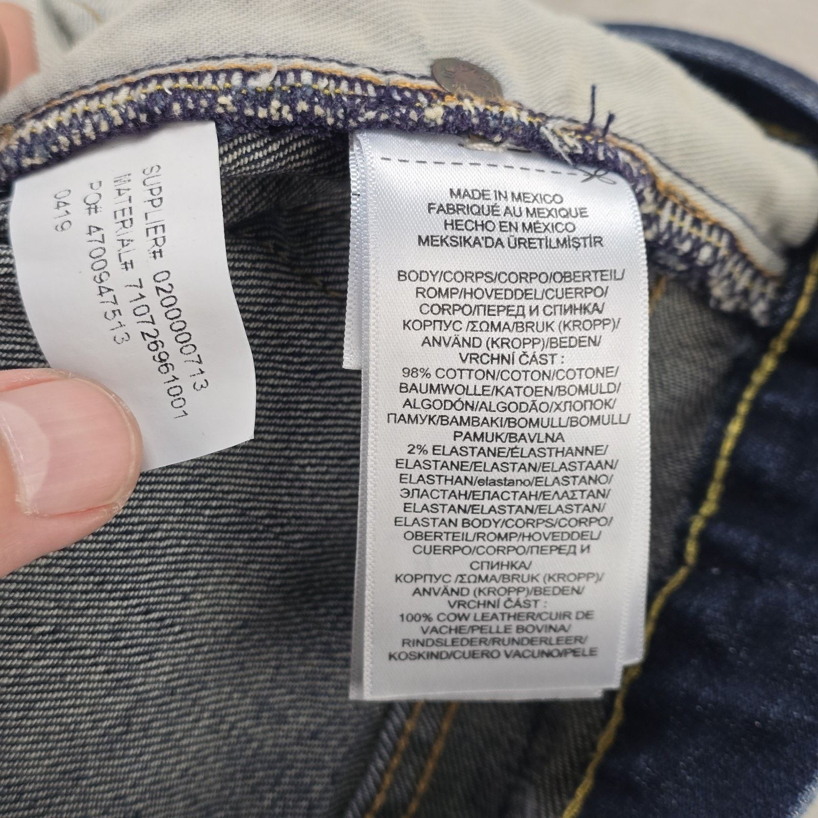 Polo Ralph Lauren Polo Ralph Lauren Jeans 33x30 Fit 34x29 Varick Slim Straight Size US 33 - 6 Thumbnail