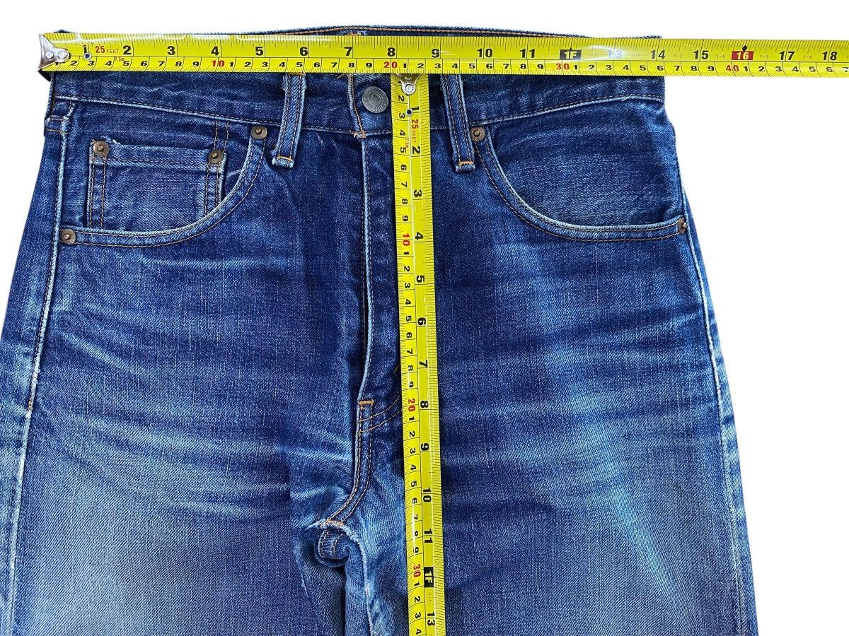 Levi's Levi’s Selvedge Faded Indigo Style Wide Leg Jeans Size US 28 / EU 44 - 8 Thumbnail