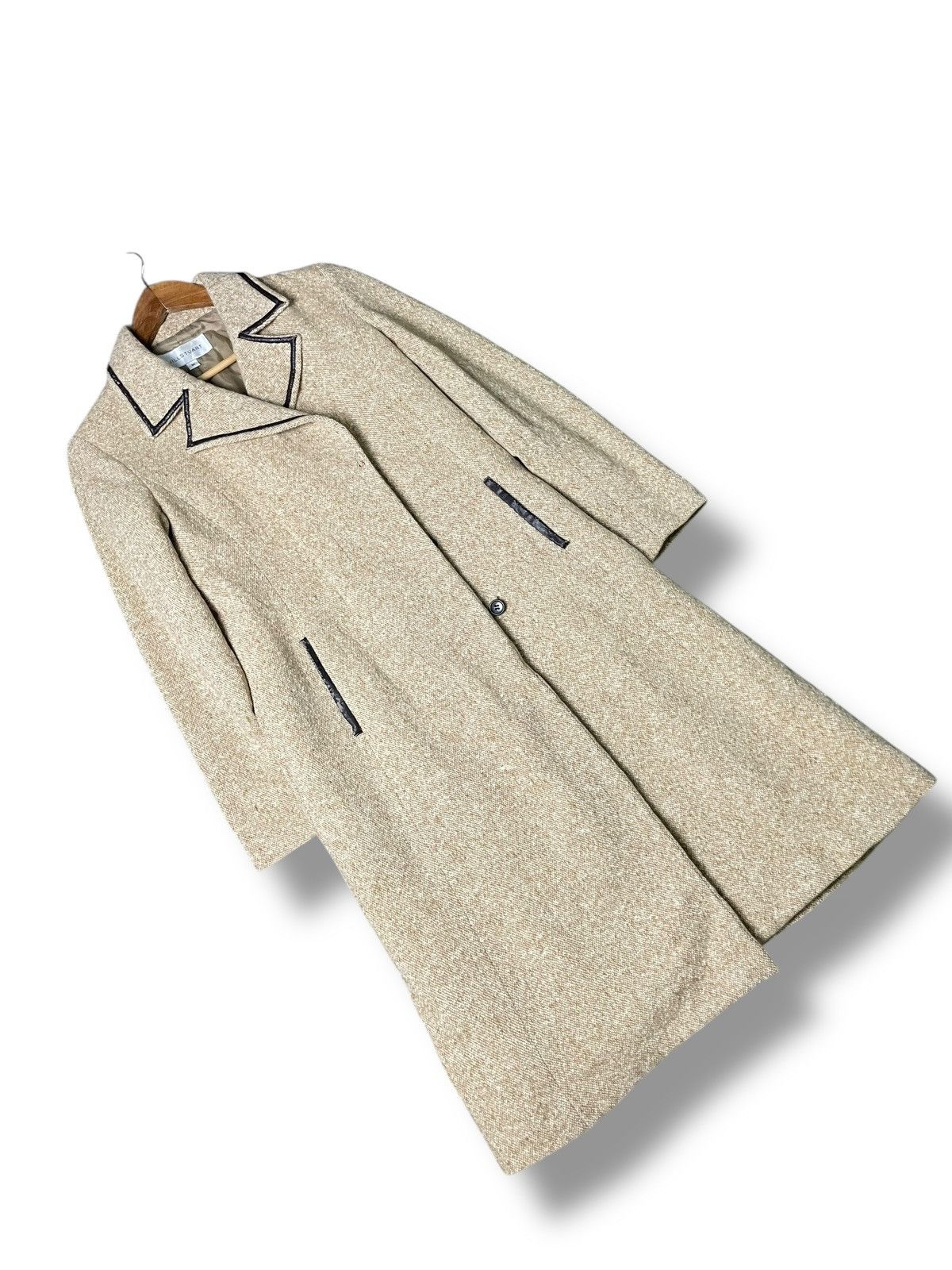 Jil Stuart × Vintage Jill Stuart Brand Long Wool Coat (61) Size US M / EU 48-50 / 2 - 5 Thumbnail
