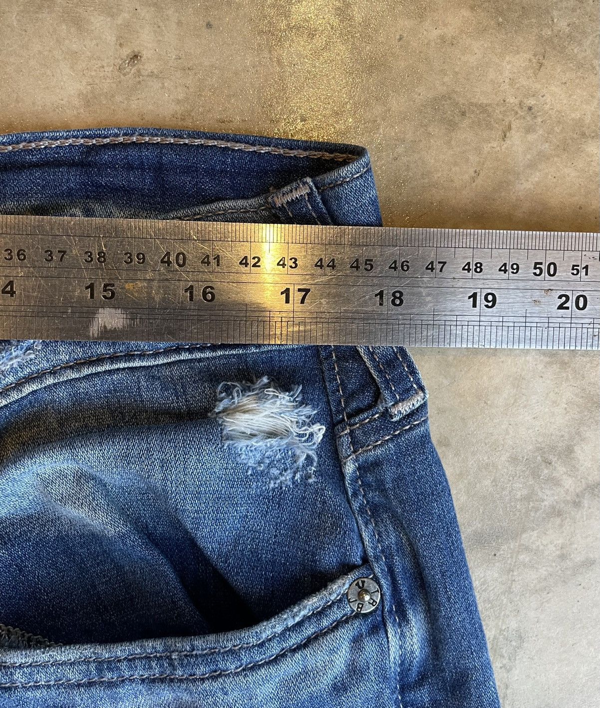 True Religion Vintage True Religion Distressed Jeans Geno Relaxed Slim Size US 32 / EU 48 - 10 Thumbnail
