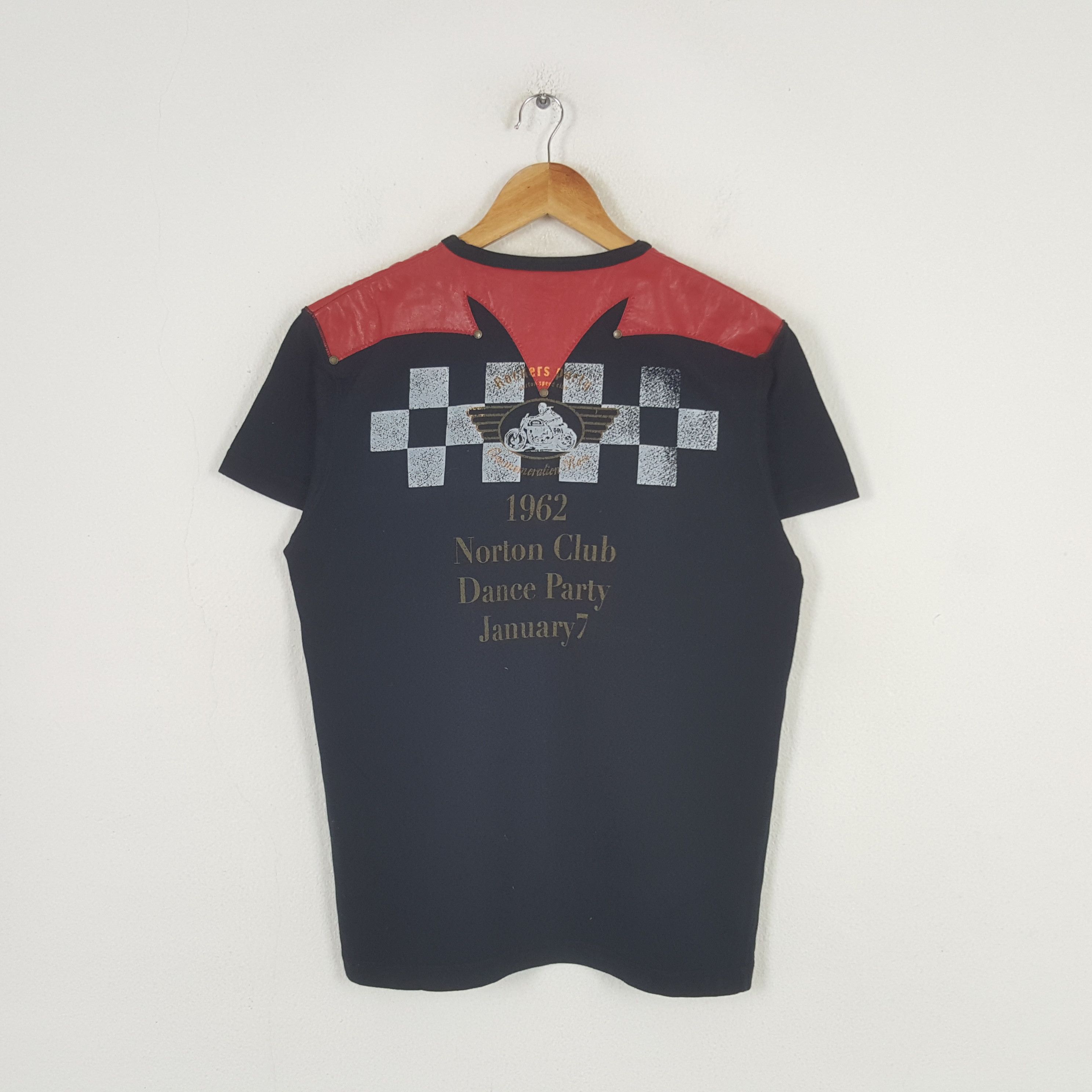 Norton × Vintage Vintage Norton Racing Motorsports Team Tshirt C285N1 Size US M / EU 48-50 / 2 - 1 Thumbnail
