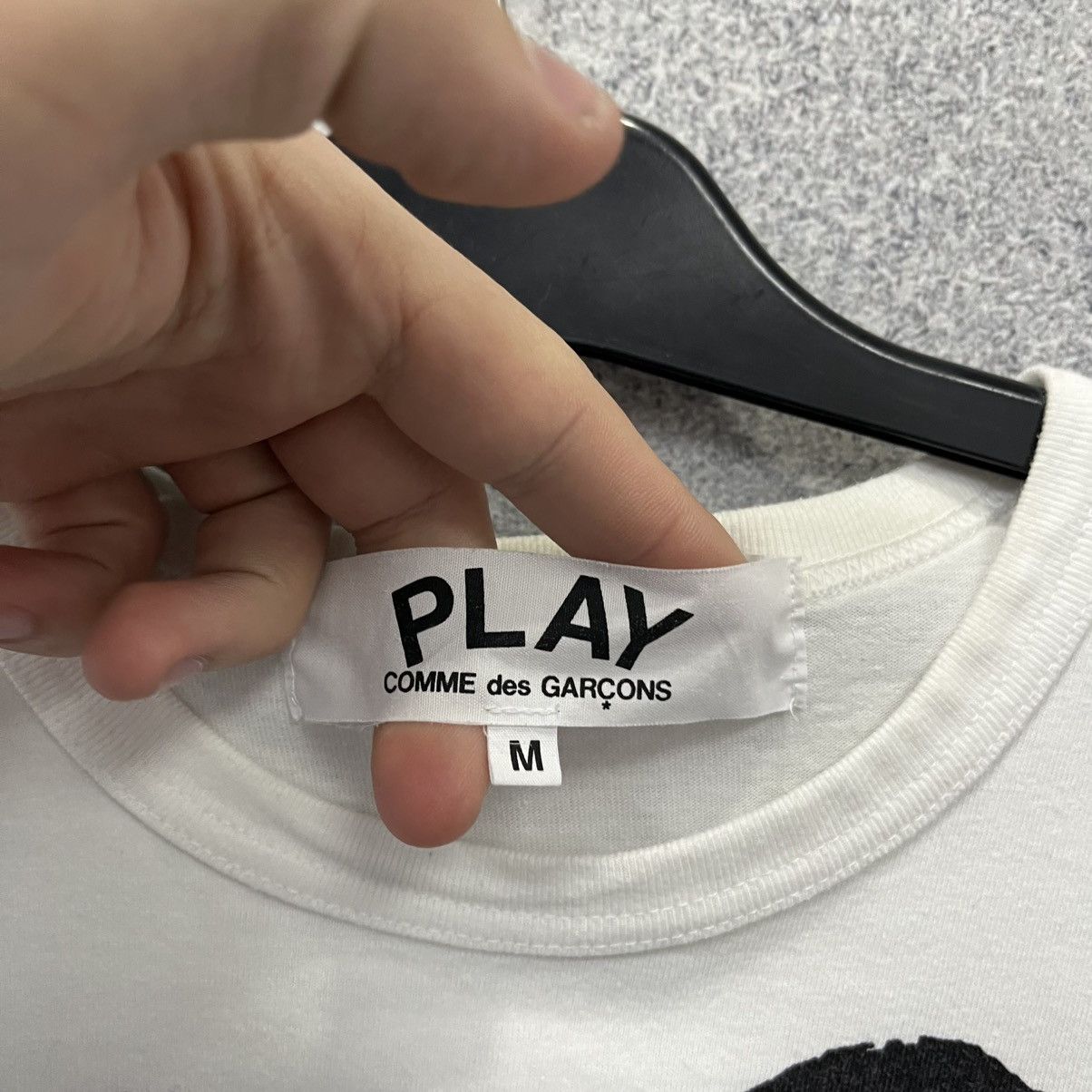 Comme des Garcons Comme Des Garcons Play T Shirt Big Heart Logo White Size US M / EU 48-50 / 2 - 10 Thumbnail