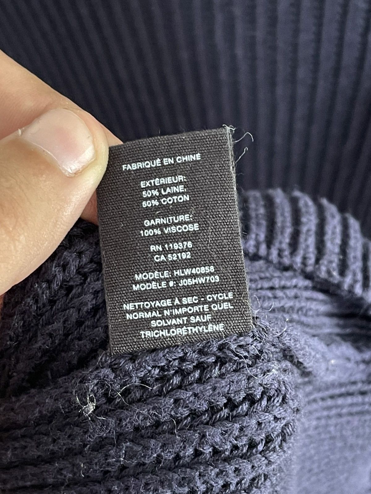 Helmut Lang Helmut Lang Wool Knit Sweater Turtleneck Size US M / EU 48-50 / 2 - 16 Thumbnail