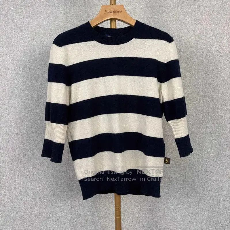 Louis Vuitton Louis Vuitton Striped Wool Women's Pullover Sweater . Size S / US 4 / IT 40 - 2 Thumbnail