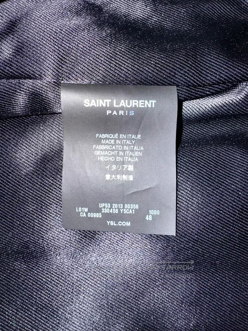 Saint Laurent Paris Saint Laurent Paris Lamb Leather Motorcycle Jacket Size US M / EU 48-50 / 2 - 4 Thumbnail