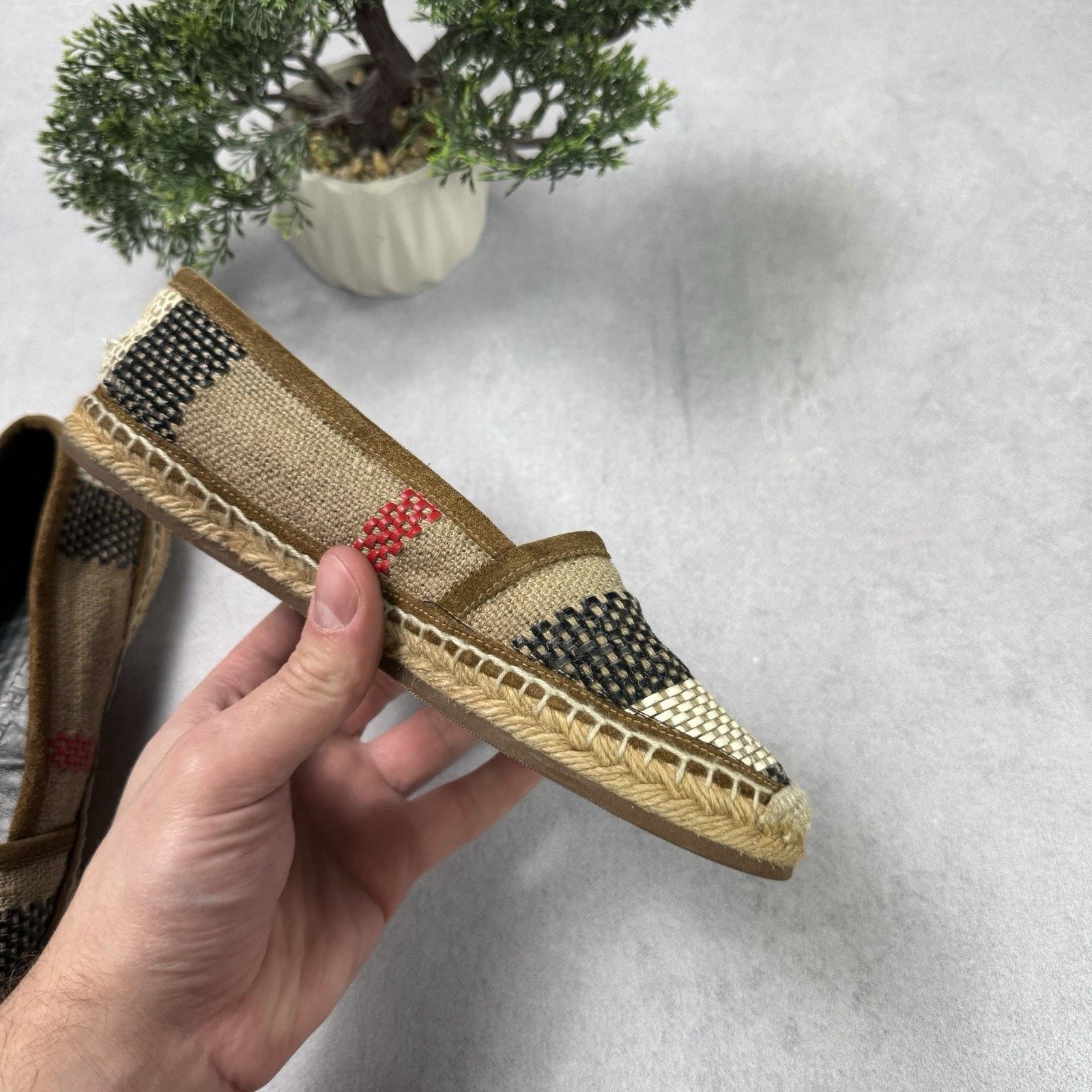 Burberry Burberry Espadrille Womens Check Size 35 US 5 Size US 5 / IT 35 - 16 Thumbnail