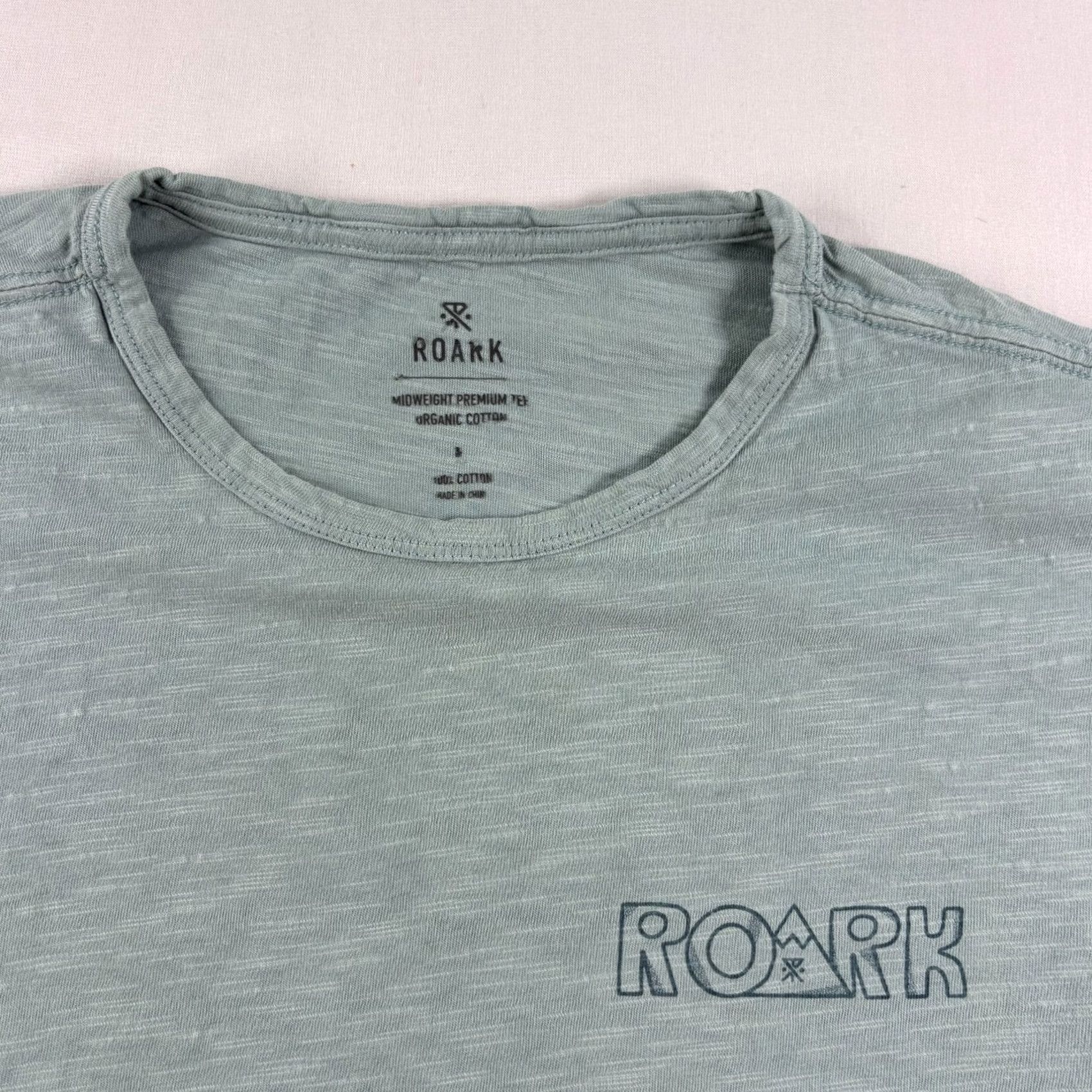 Roark Roark Shirt Mens M Blue Revival Crew Neck Short Sleeve Casual Size US M / EU 48-50 / 2 - 3 Thumbnail