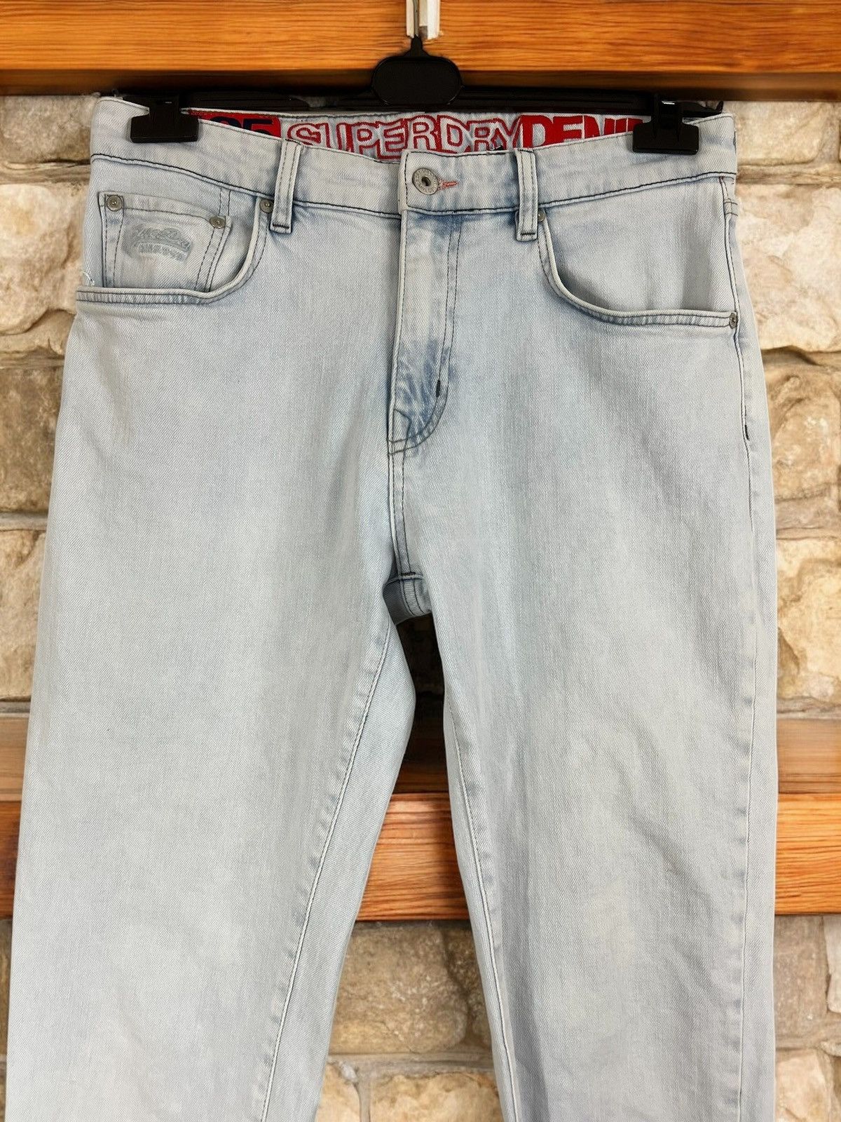Superdry Superdry Conor 05 Taper light blue jeans size W30 L32 Size US 30 / EU 46 - 2 Thumbnail