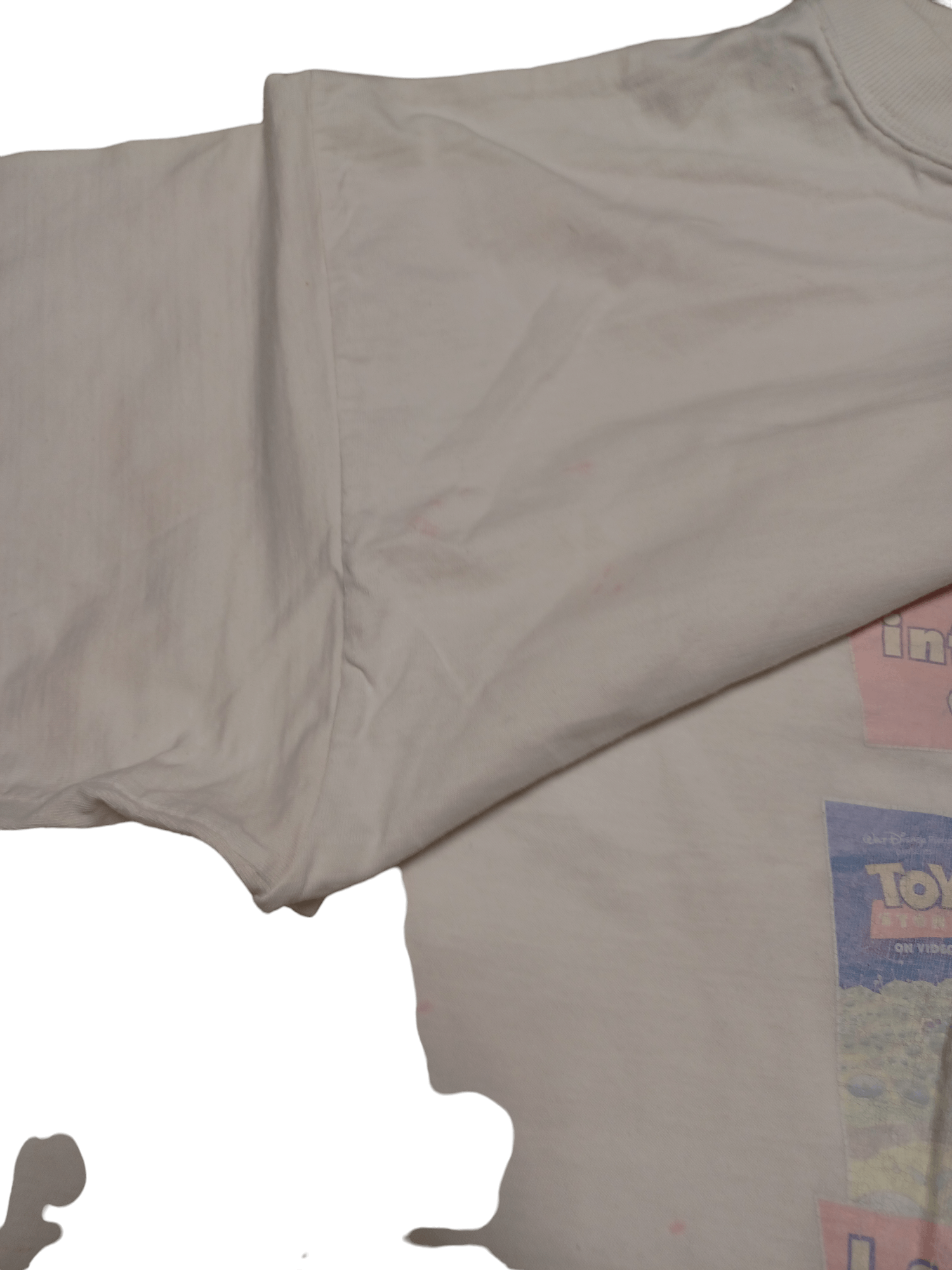 Disney 1996 VINTAGE TOY STORIES BY DISNEY VERY RARE TEE Size US L / EU 52-54 / 3 - 6 Thumbnail