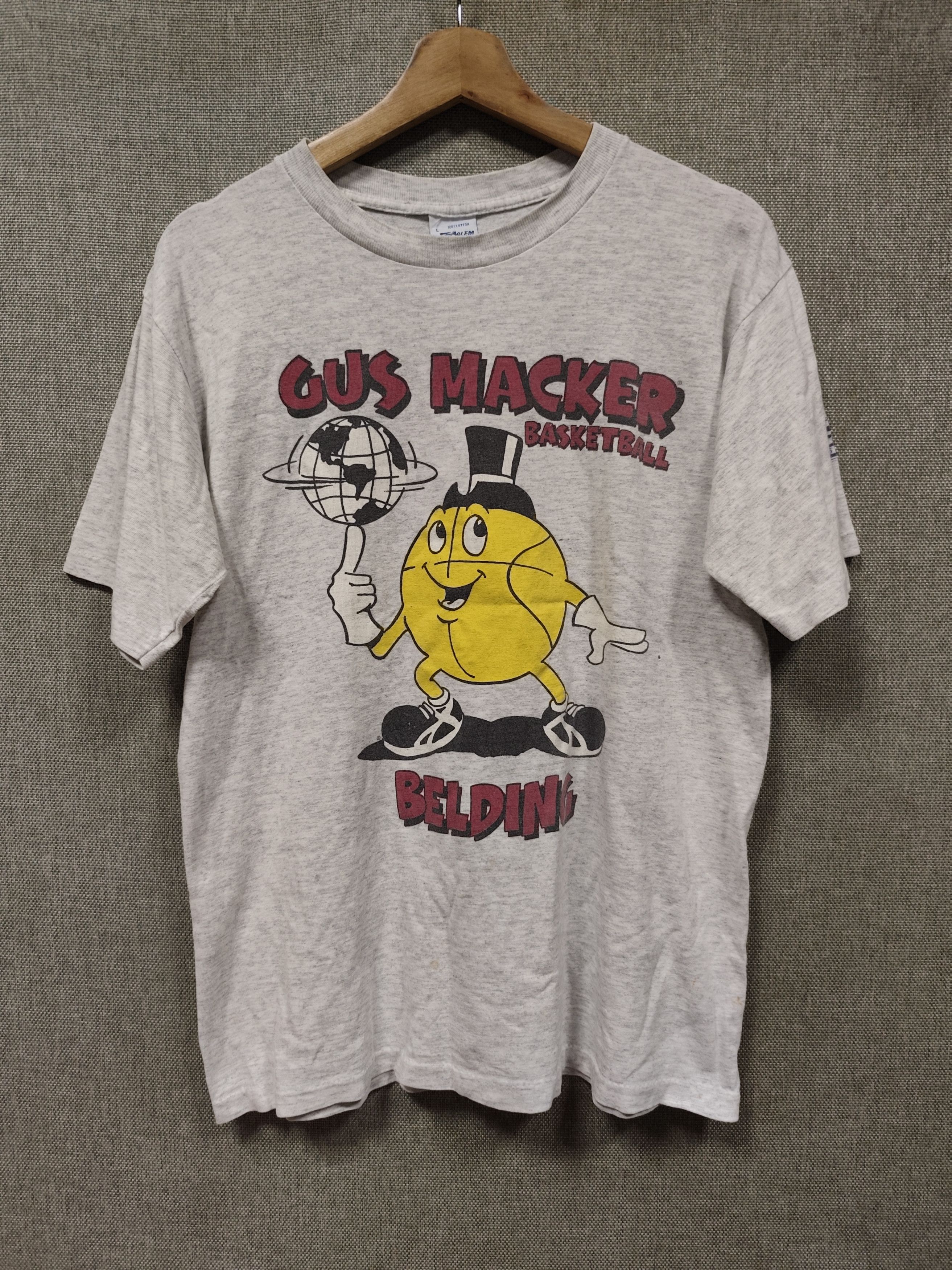 NBA × Reebok × Salem Sportswear Vintage 90s t shirt Gus Macker Basketball by Salem Sportwear Size US M / EU 48-50 / 2 - 1 Thumbnail