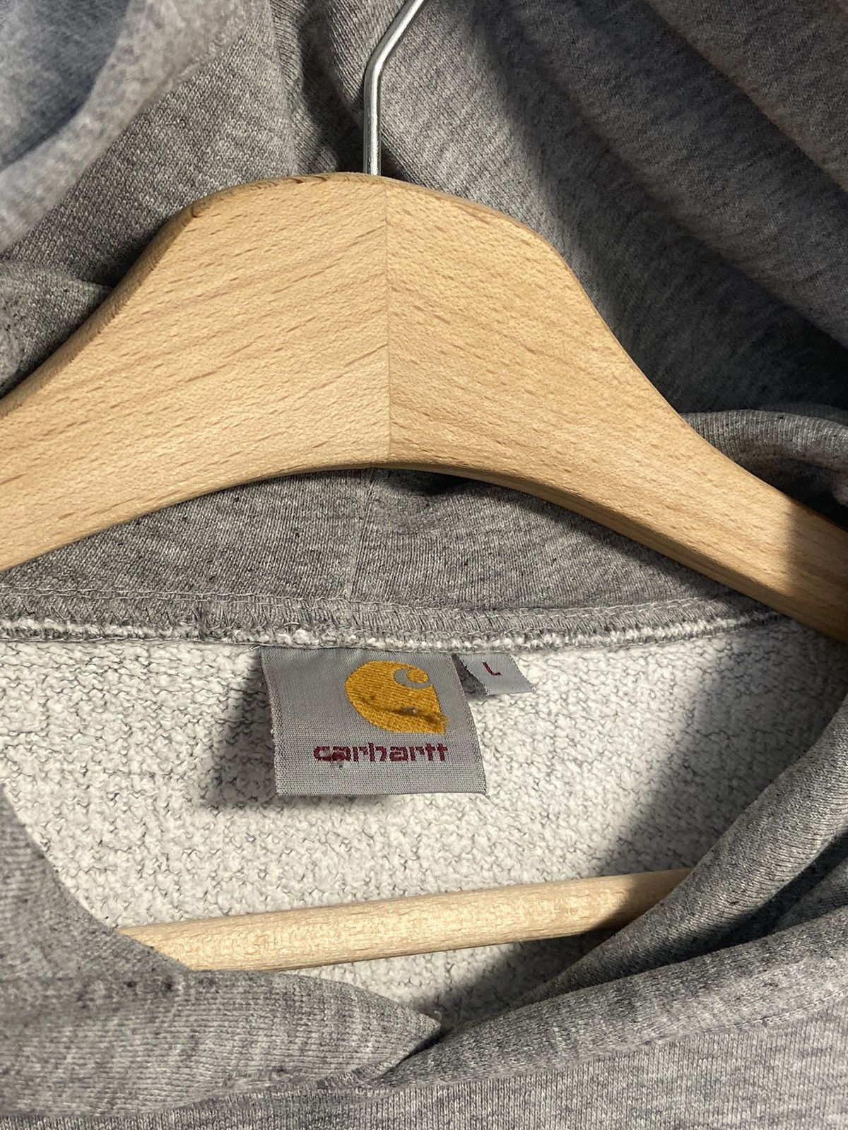 Carhartt Carhartt Vintage Hoodie Big Logo Y2K style hype Size US L / EU 52-54 / 3 - 9 Thumbnail