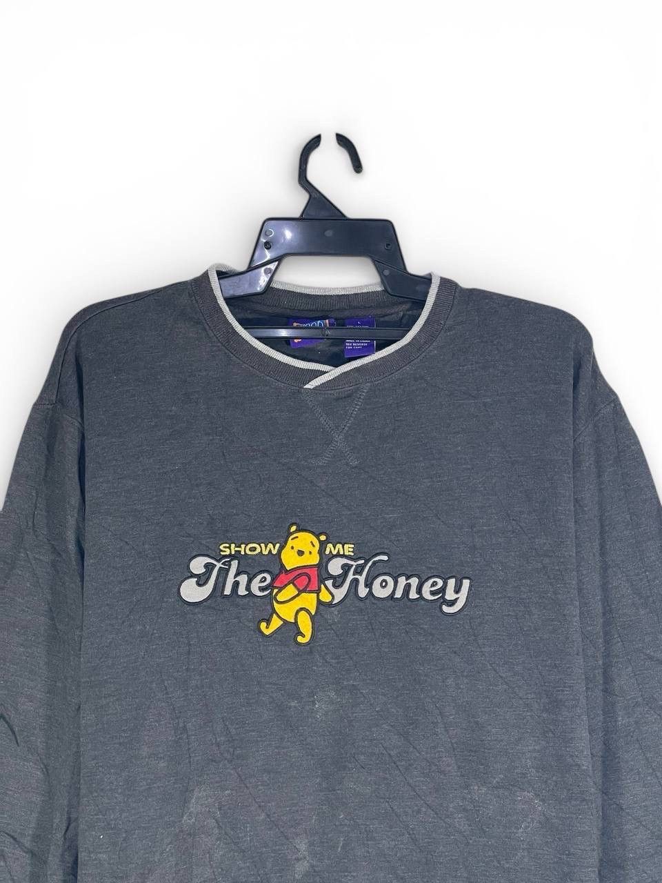 Other Vintage 90s pooh the honey sweatshirt jumper size L Size US L / EU 52-54 / 3 - 2 Thumbnail