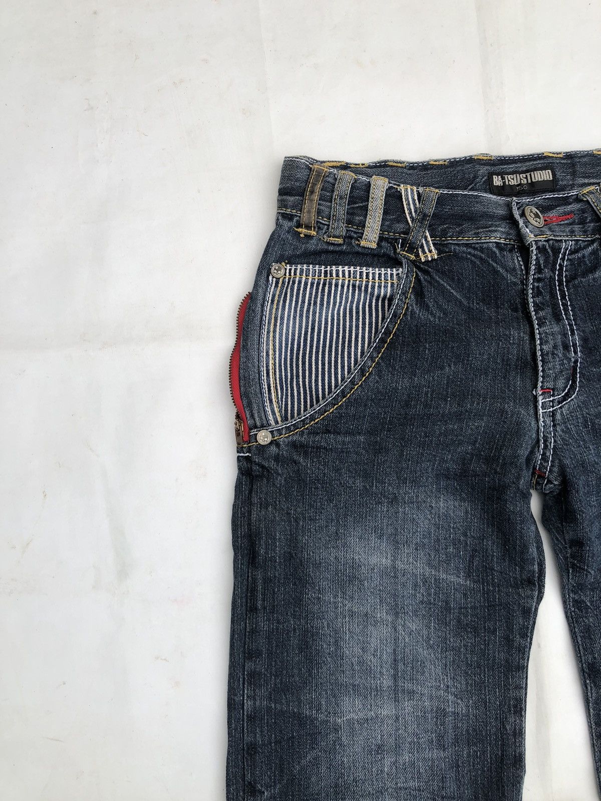 Hysteric Glamour Japanese Ba-tsu Studio Distressed Denim Jeans Size US 29 - 5 Thumbnail