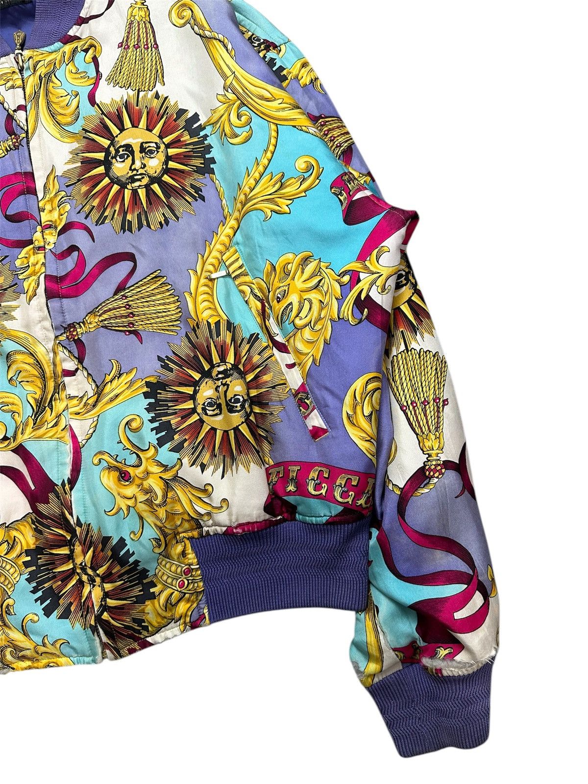 Yoshiyuki Konishi 90s FICCE by Yoshiyuki Konishi 3D SUNS DISTRESSED JACKET Size US XL / EU 56 / 4 - 6 Thumbnail