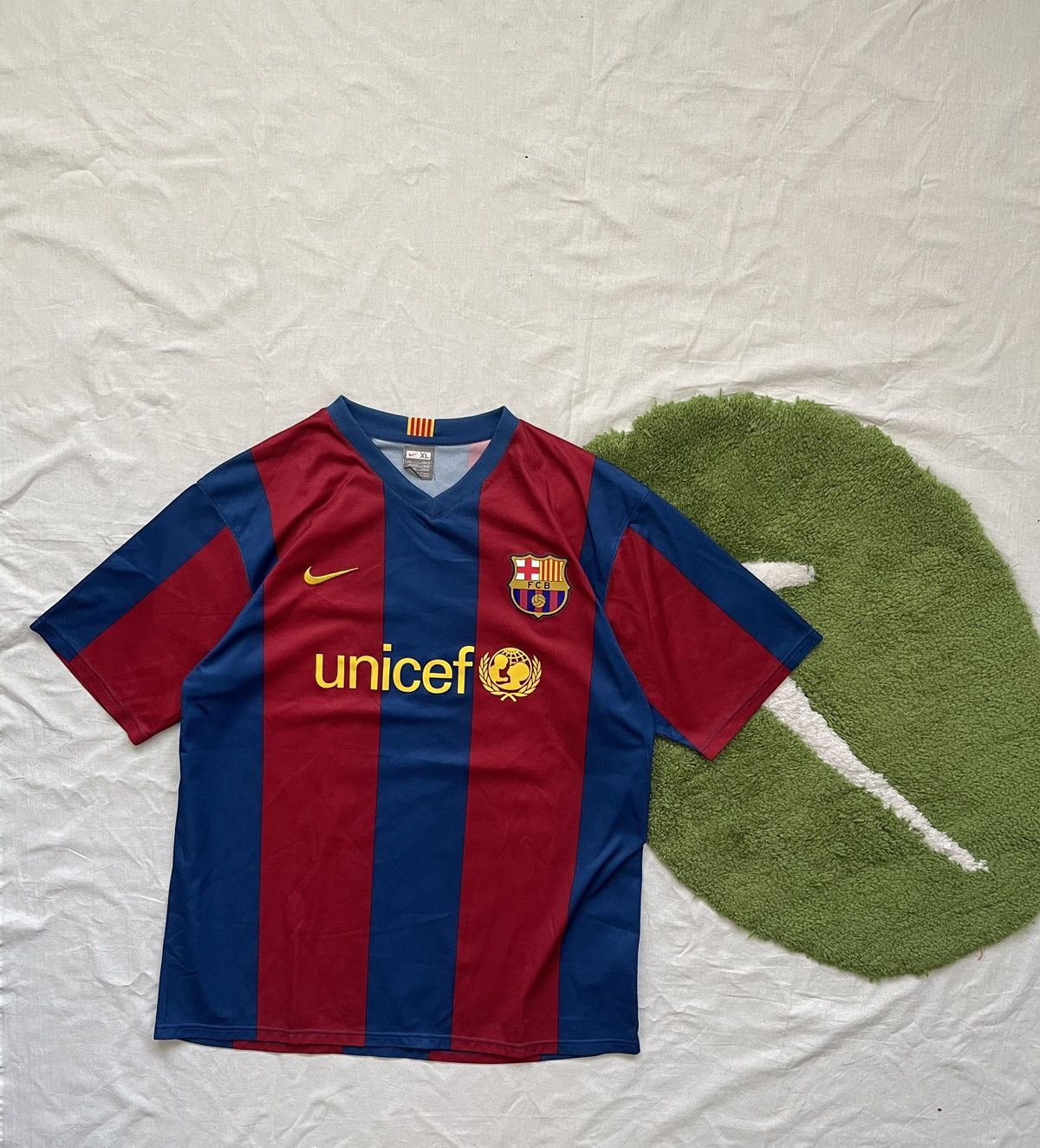 Vintage Jersey vintage Nike Barcelona 2008/08 Size US XL / EU 56 / 4 - 1 Thumbnail