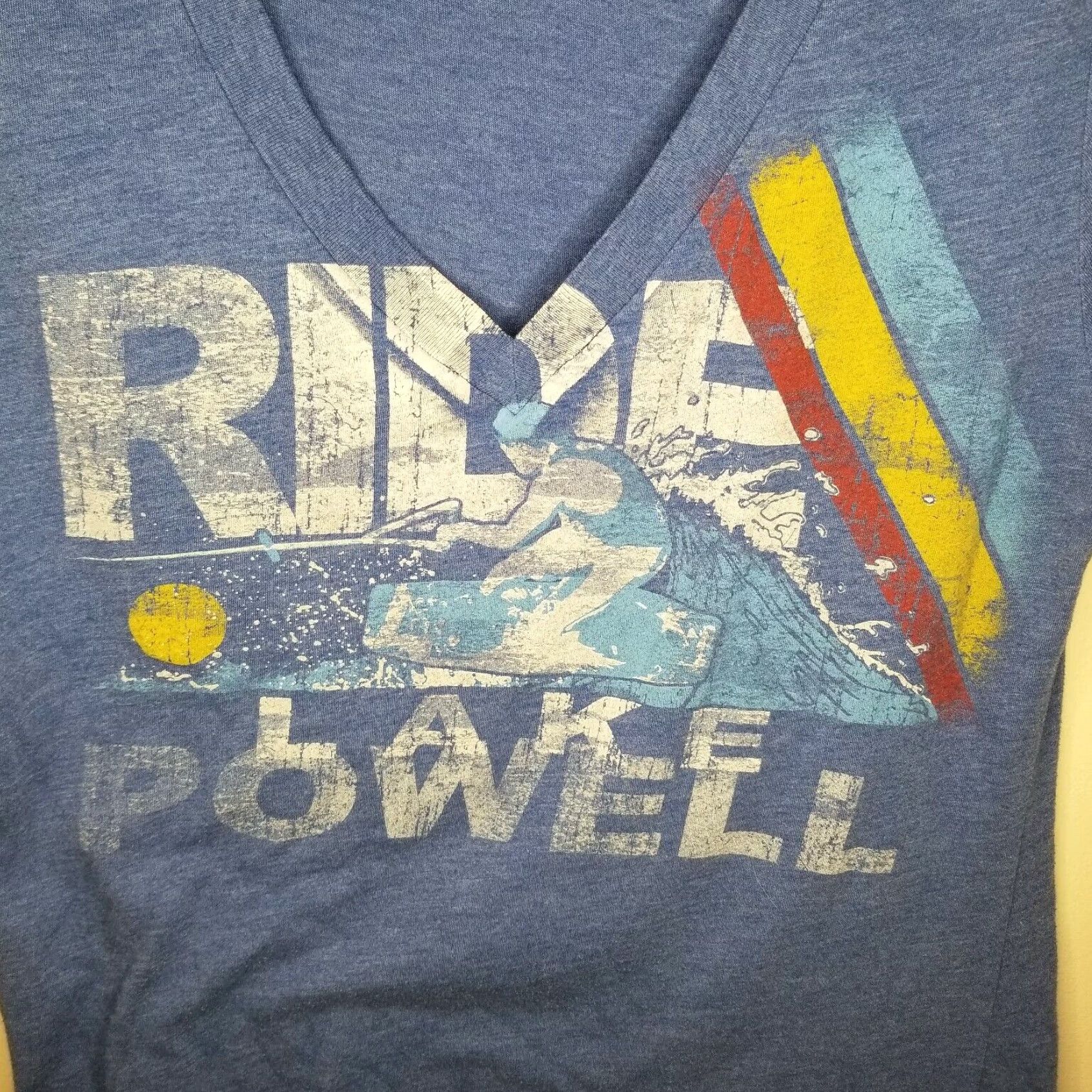 Next Level VINTAGE Next Level Blue Graphic T-Shirt Womens XL Blue Size XL / US 12-14 / IT 48-50 - 2 Thumbnail