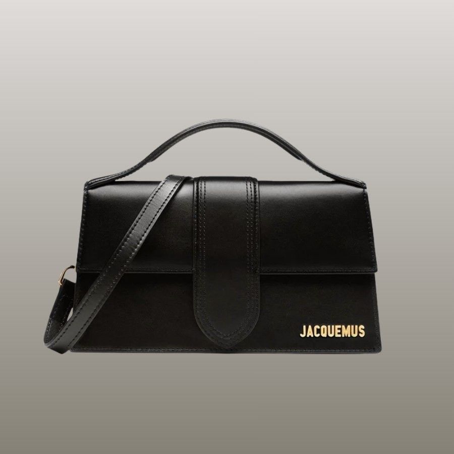 Jacquemus Jacquemus grand bambino black Size ONE SIZE - 1 Thumbnail
