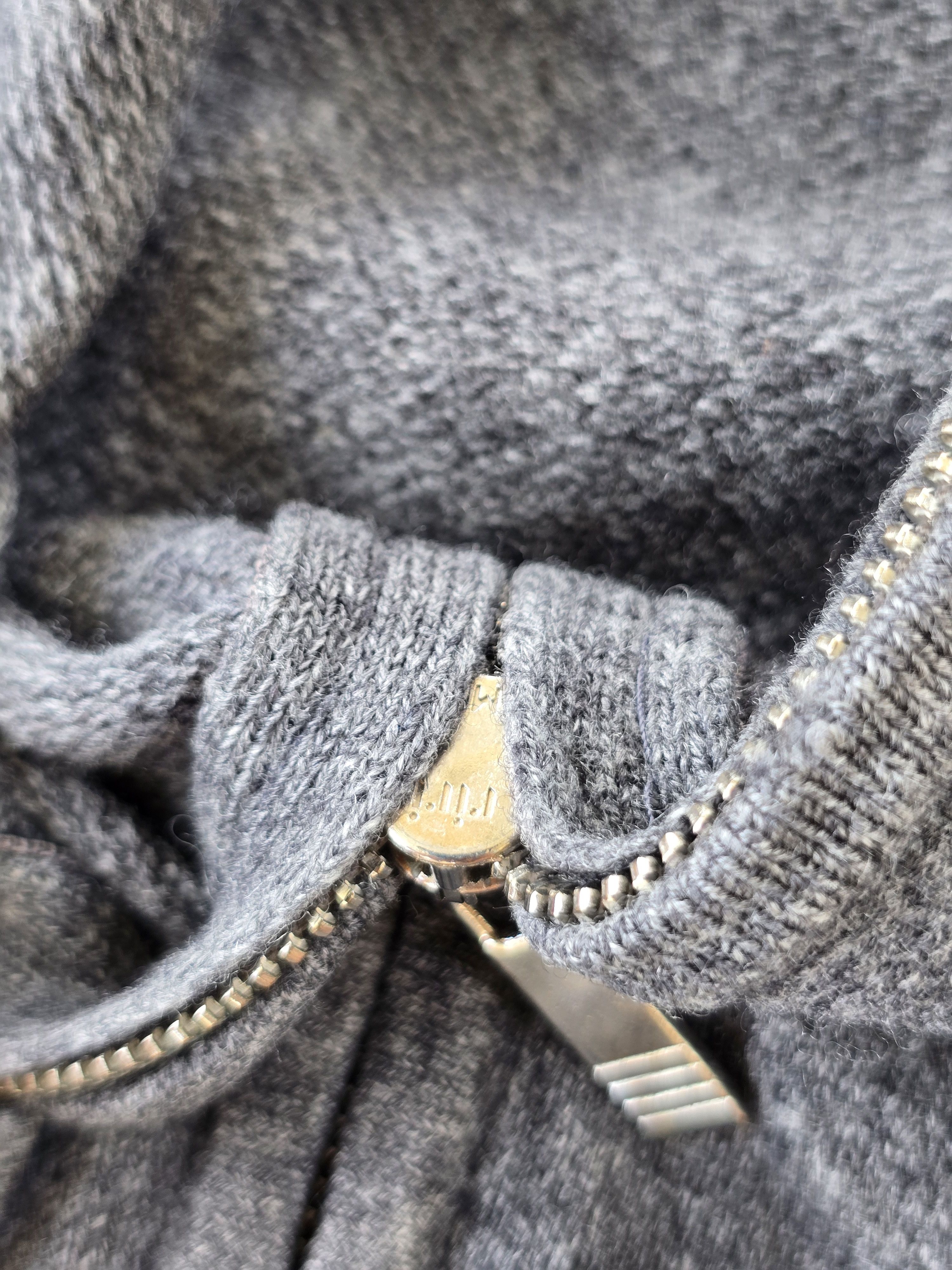 Thom Browne Thom Browne Wool Gray Zip Up Hoodie Italy Size US L / EU 52-54 / 3 - 4 Thumbnail