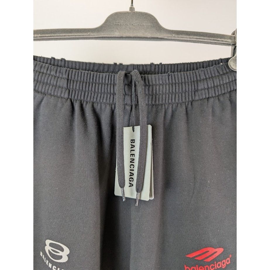 Balenciaga o1rshd1 Top League Med Moll Baggy Pants in Black Size US 28 / EU 44 - 7 Thumbnail