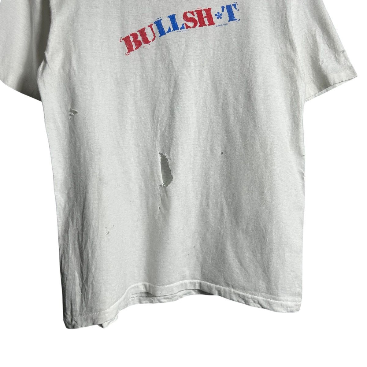 Vintage Vintage 90s Bullshit T-Shirt Size M / US 6-8 / IT 42-44 - 4 Thumbnail