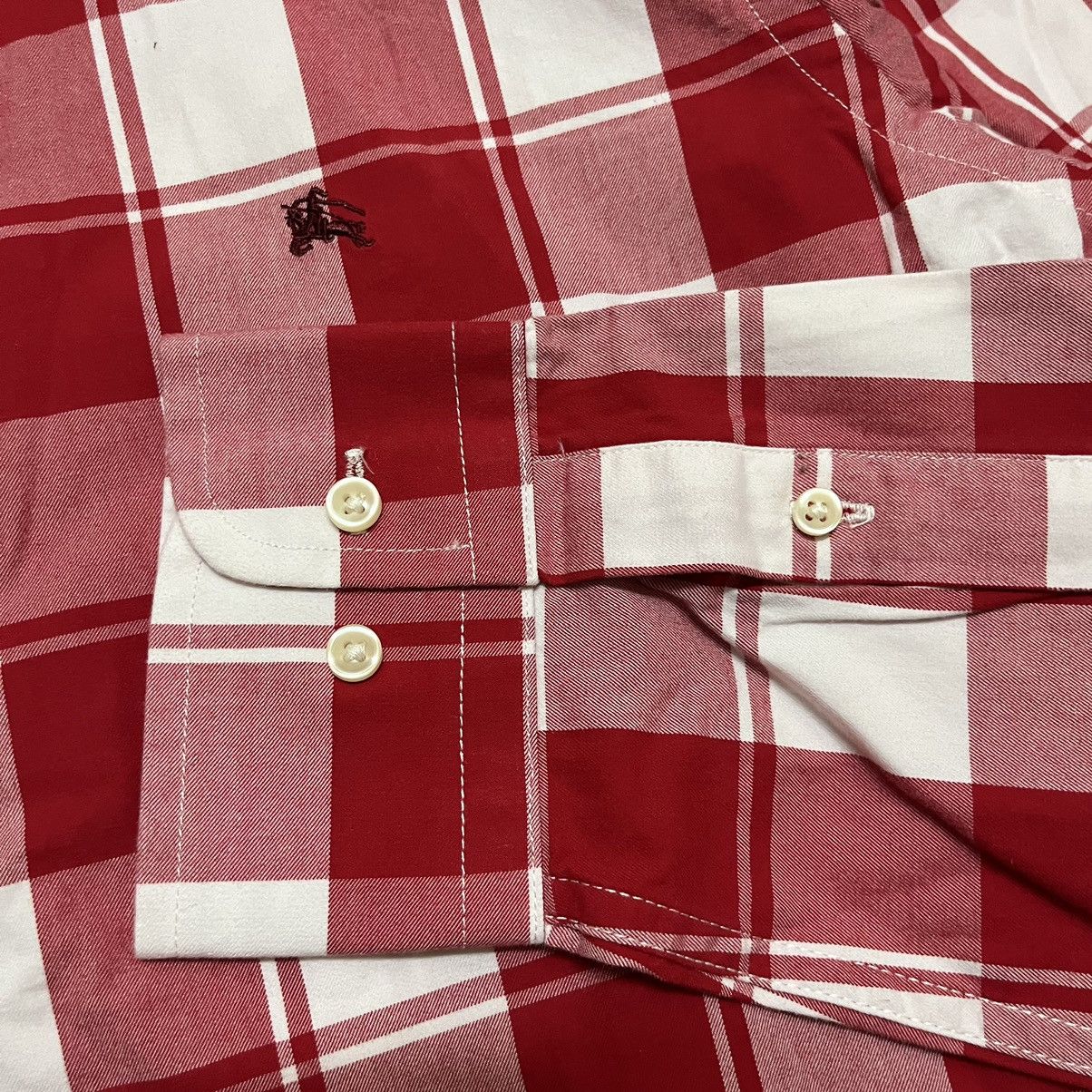 Burberry × Burberry Prorsum Authentic Burberry Black Label Nova Check Longsleeve Shirt Size US M / EU 48-50 / 2 - 3 Thumbnail