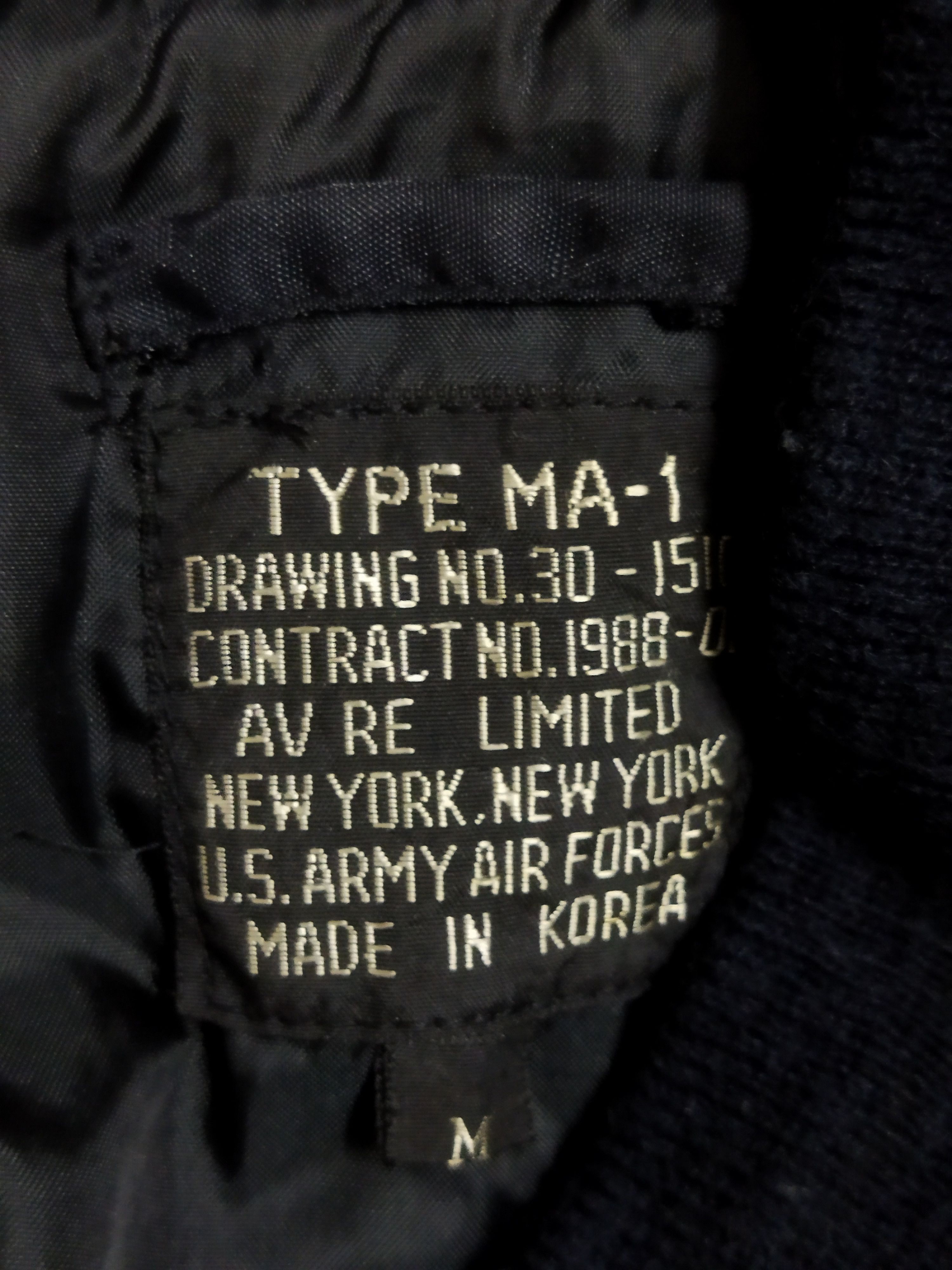 Vintage Vintage Us Air Force Bomber Jacket Size US L / EU 52-54 / 3 - 5 Thumbnail