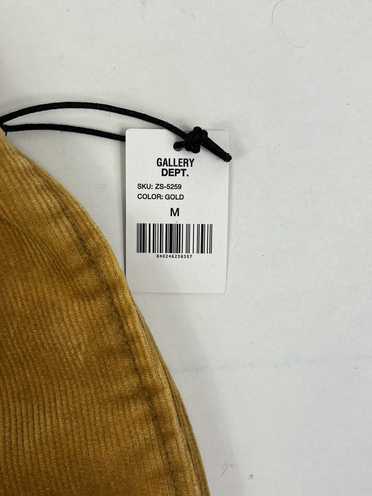 Gallery Dept. Corduroy Embroidered Logo Shorts Size US 32 / EU 48 - 7 Thumbnail