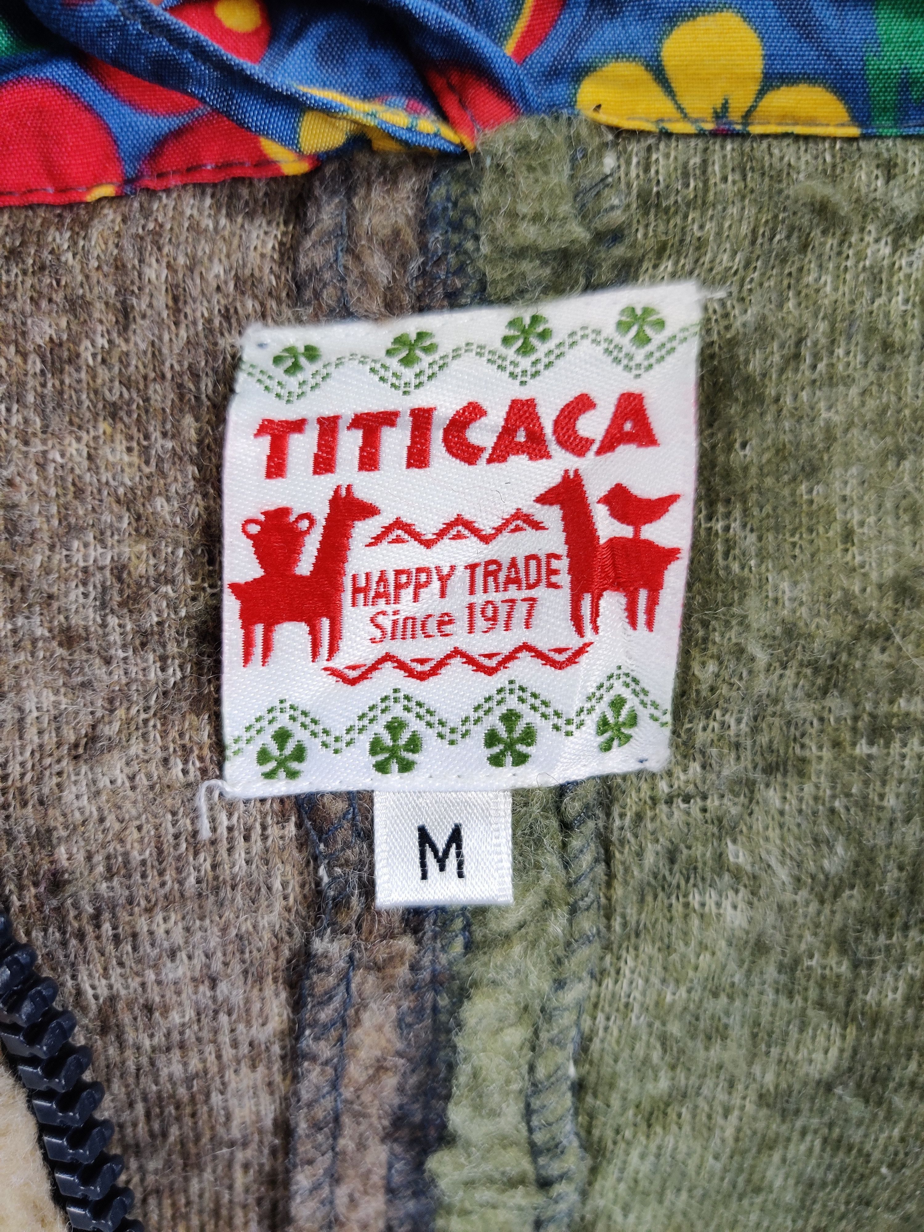 Japanese Brand Vintage Titicaca Sherpa Deep Pile Vest Size US M / EU 48-50 / 2 - 6 Thumbnail