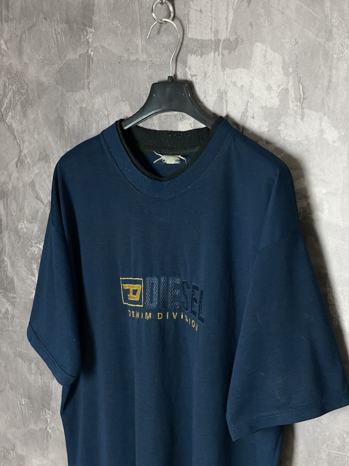 Diesel × Vintage Diesel Denim division vintage big logo t shirt Size US L / EU 52-54 / 3 - 5 Thumbnail